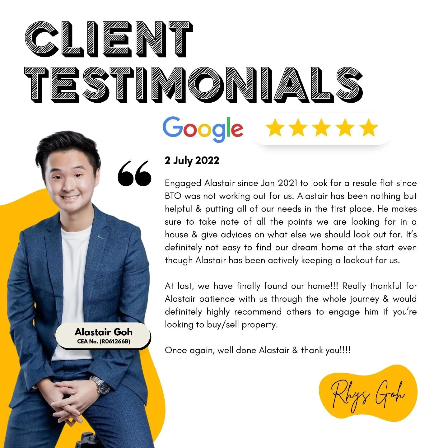 Check out this extraordinary review for Alastair! Thank you to all our clients that takes the time to review us on Google!
.
.
.
#sghomes#homesg#sgrenovation#homedecorsg#sghomedecor#sginteriordesign#sgcondo#condosingapore#singaporeproperty#sgrealesta