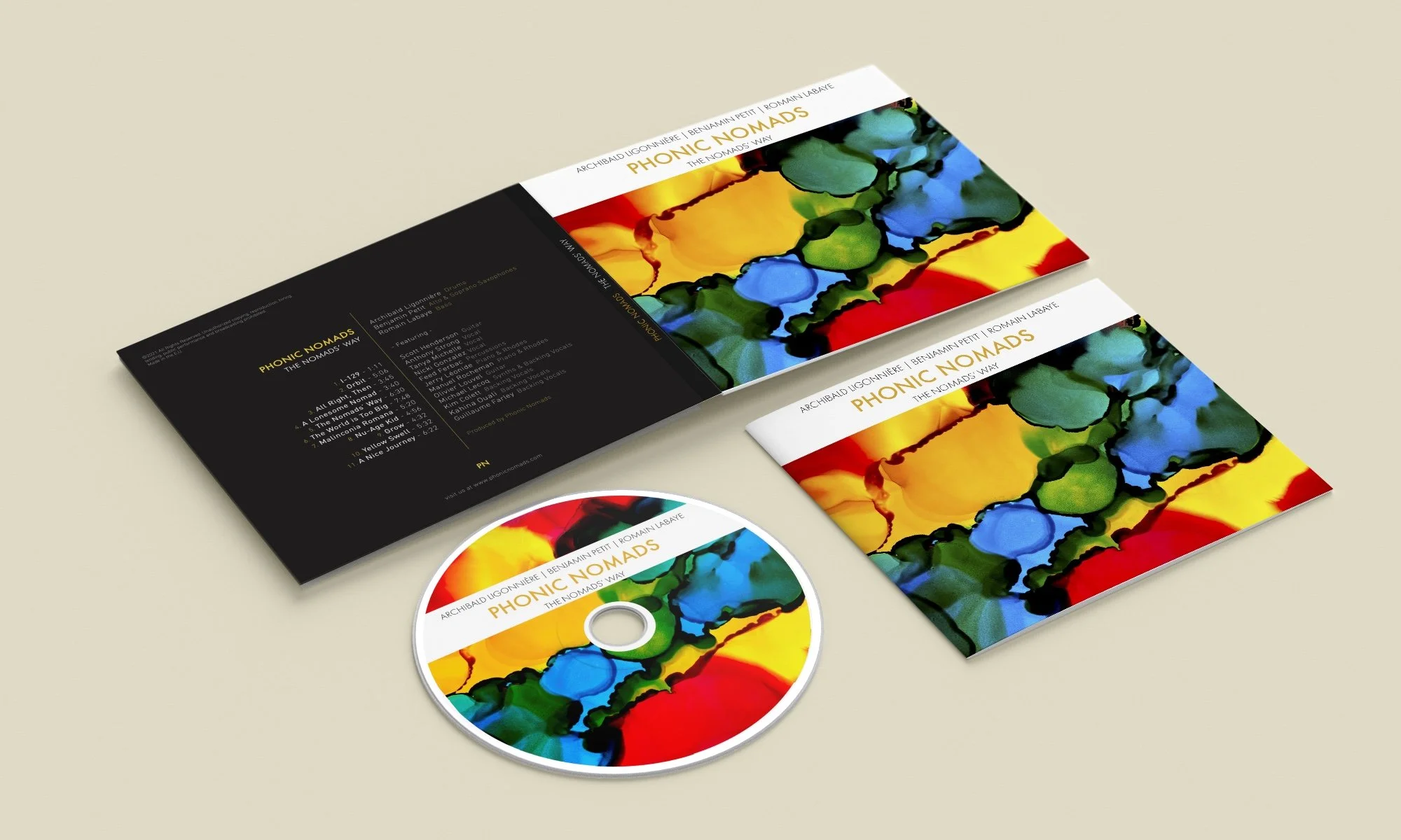"The Nomads' Way" - CD Album
