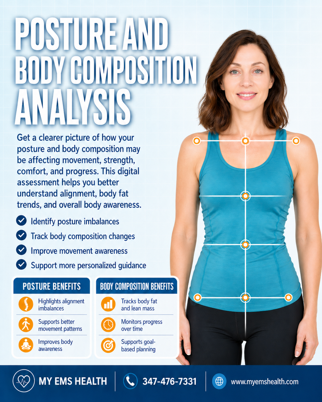Posture & Body Composition Analysis EMS Health Miami