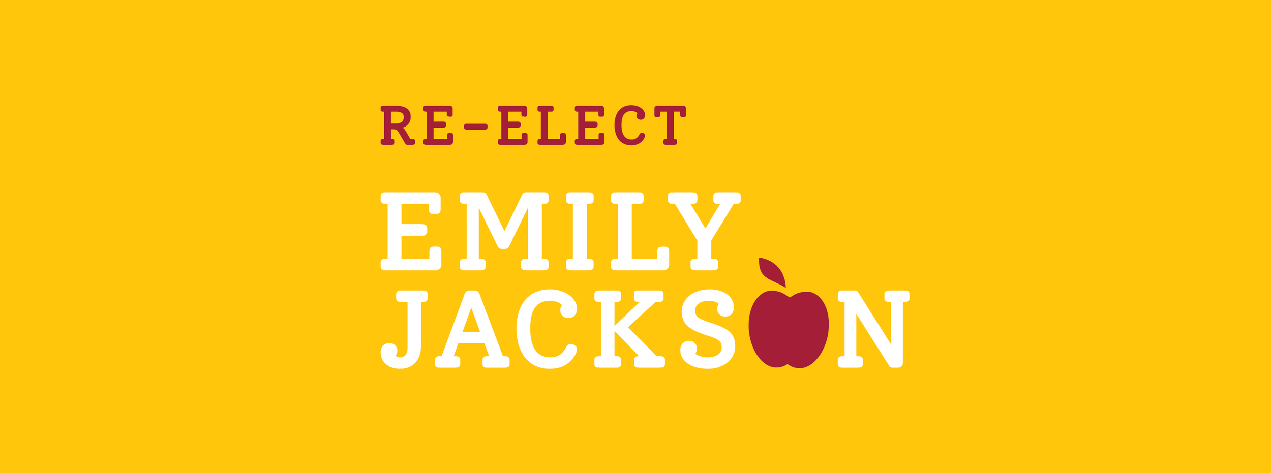Re-Elect Emily Jackson