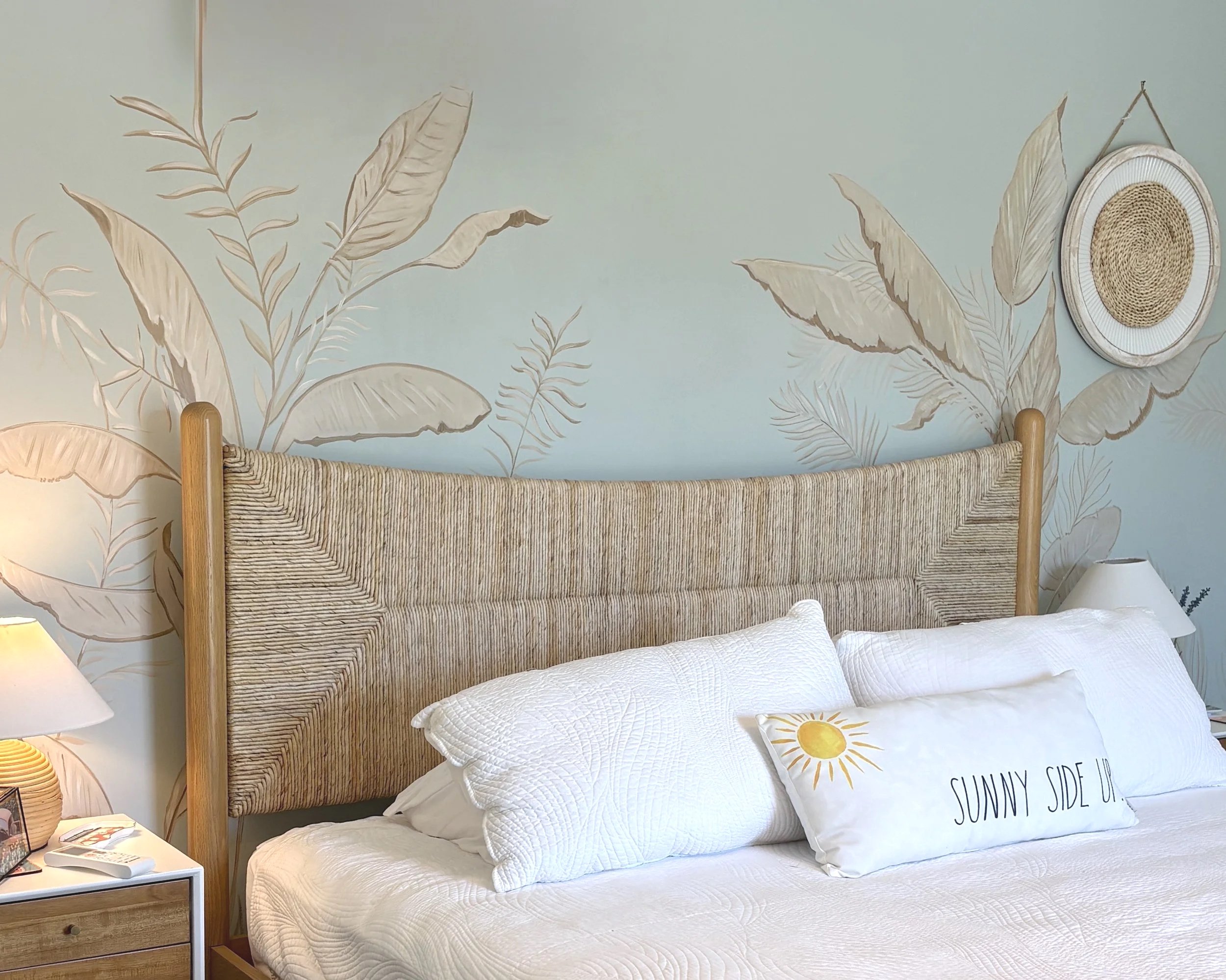 Tone on tone colors give a space a feeling of warmth without overpowering the room