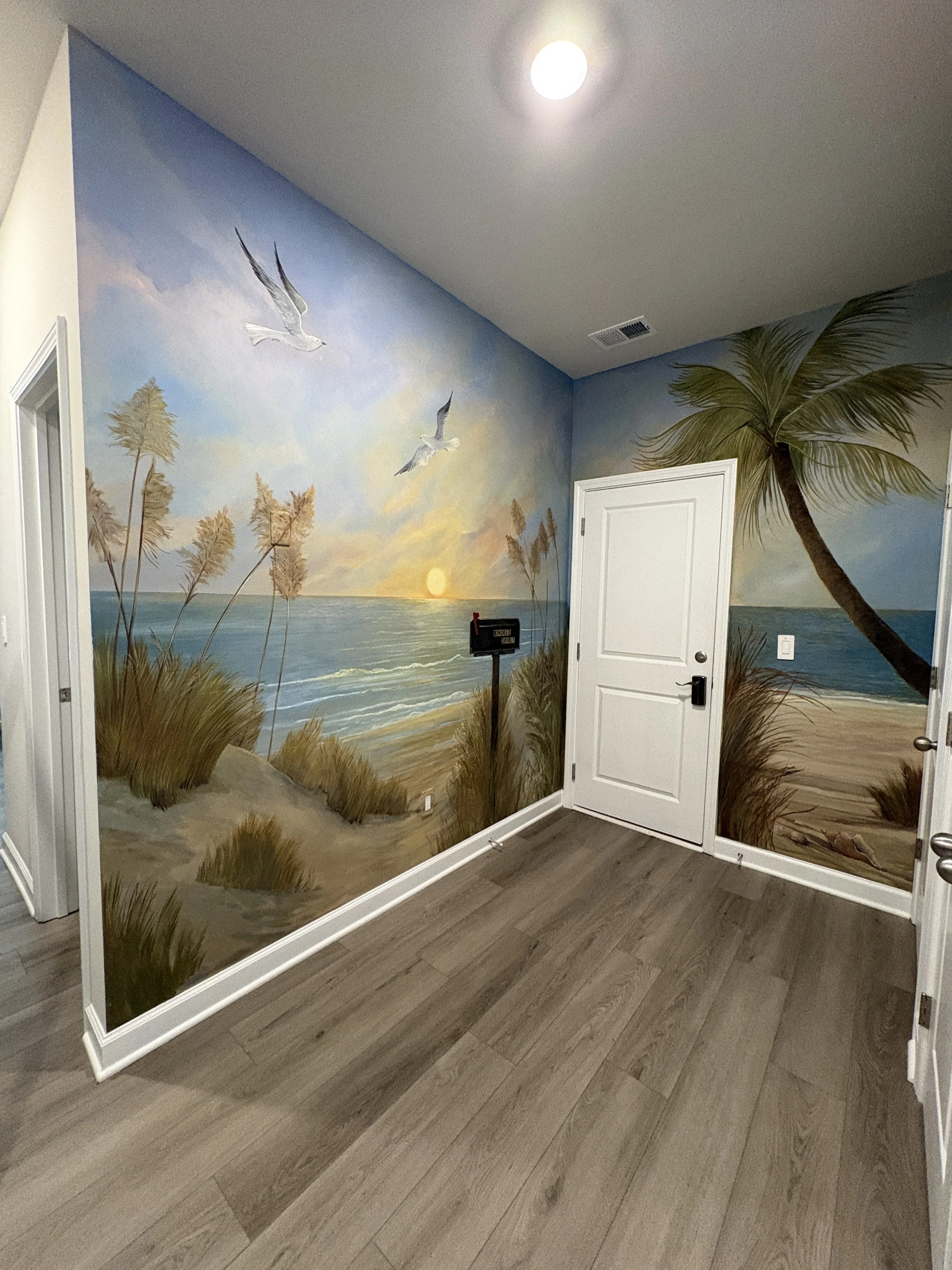 Murals give a personal touch to any room
