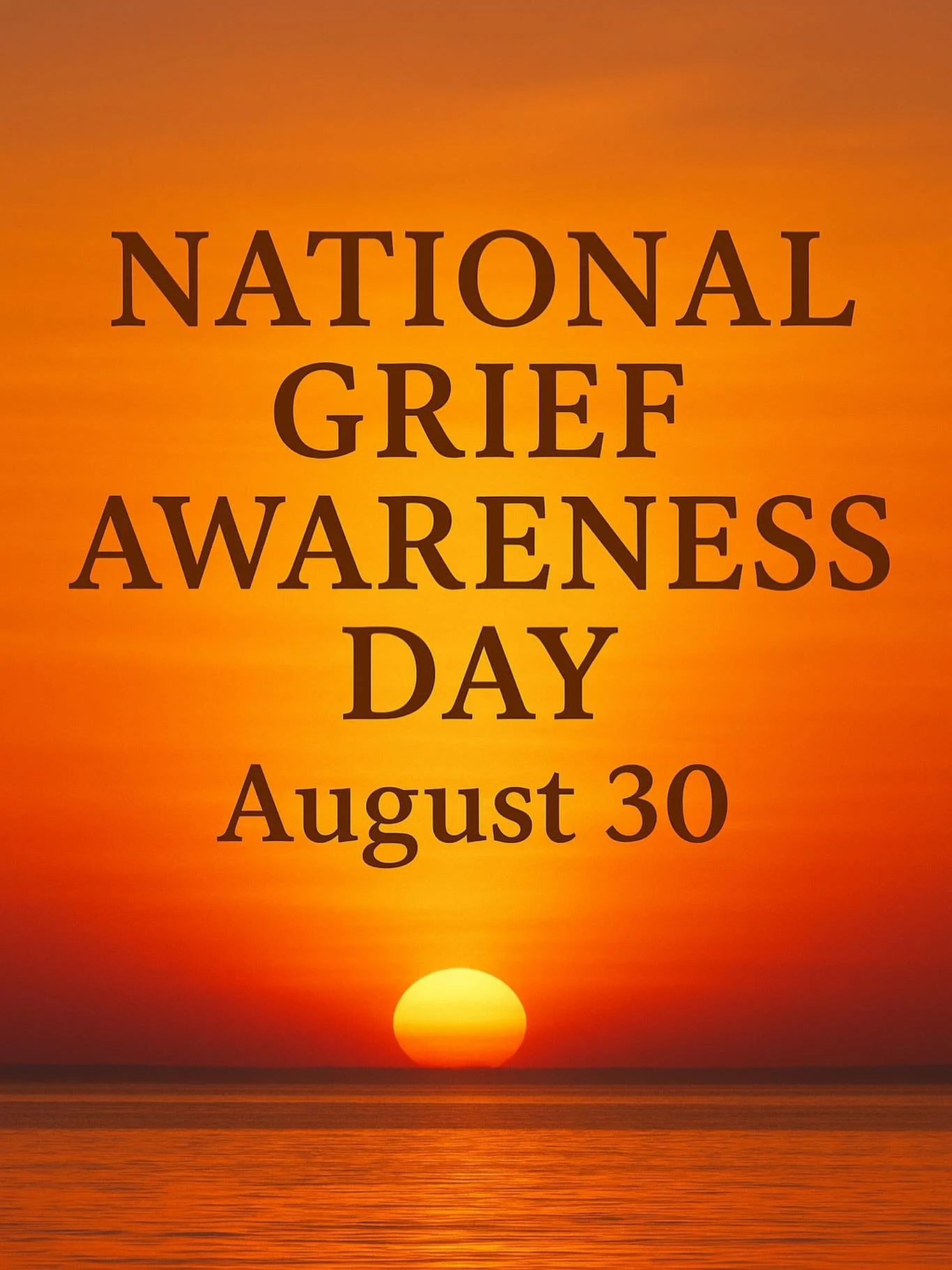 Today is National Grief Awareness Day 🤍

Grief is a process, often overwhelming, nonlinear, and messy. One of the tasks of grief (my favorite one!) that William Worden sets out is to find an enduring connection with our loved one and move forward in