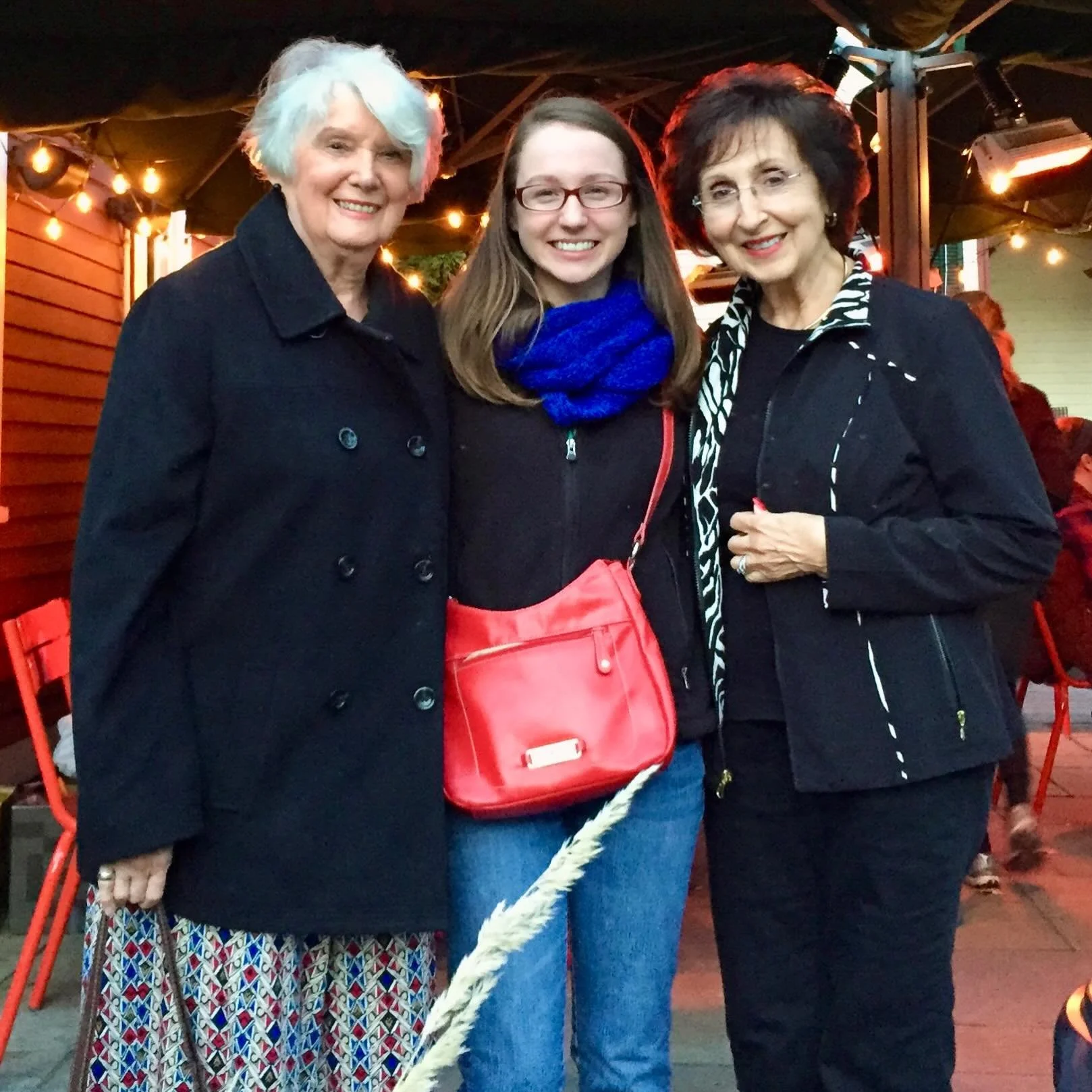 On Mother&rsquo;s Day, I&rsquo;m remembering my two grandmothers. This photo is of them and me back in 2015 on the eve of my ordination.

My spiritual direction practice is called Evolette, a name I created by smashing together my two grandmothers&rs