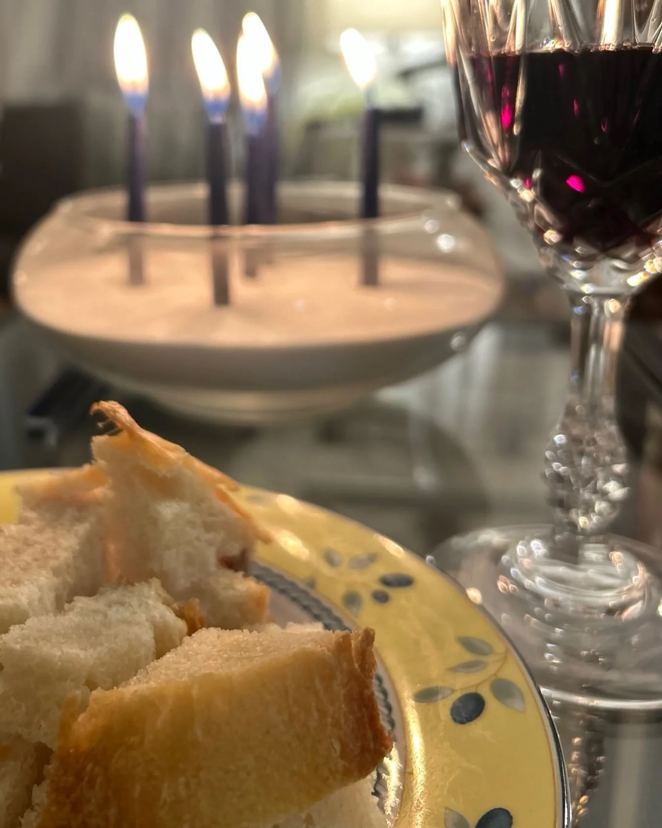 After taking Communion recently, my toddler asked for more. May we all be so brave and audacious to ask for more of God&rsquo;s love, grace, and nourishment. 🥖🍷

Tomorrow is World Communion Sunday, a reminder that even among different cultures, lan