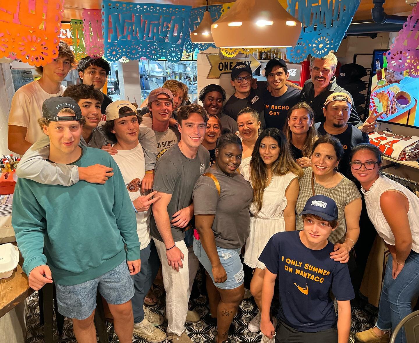 NanTaco Staff Party 2023! Couldn't ask for a better crew!!! Love you all ✌️❤️&amp; 🌮's

#nantaco #nantucket #tacosrock