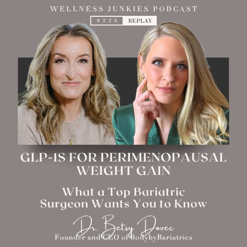 GLP-1s for Perimenopausal Weight Gain: What a Top Bariatric Surgeon Wants You to Know | EP224