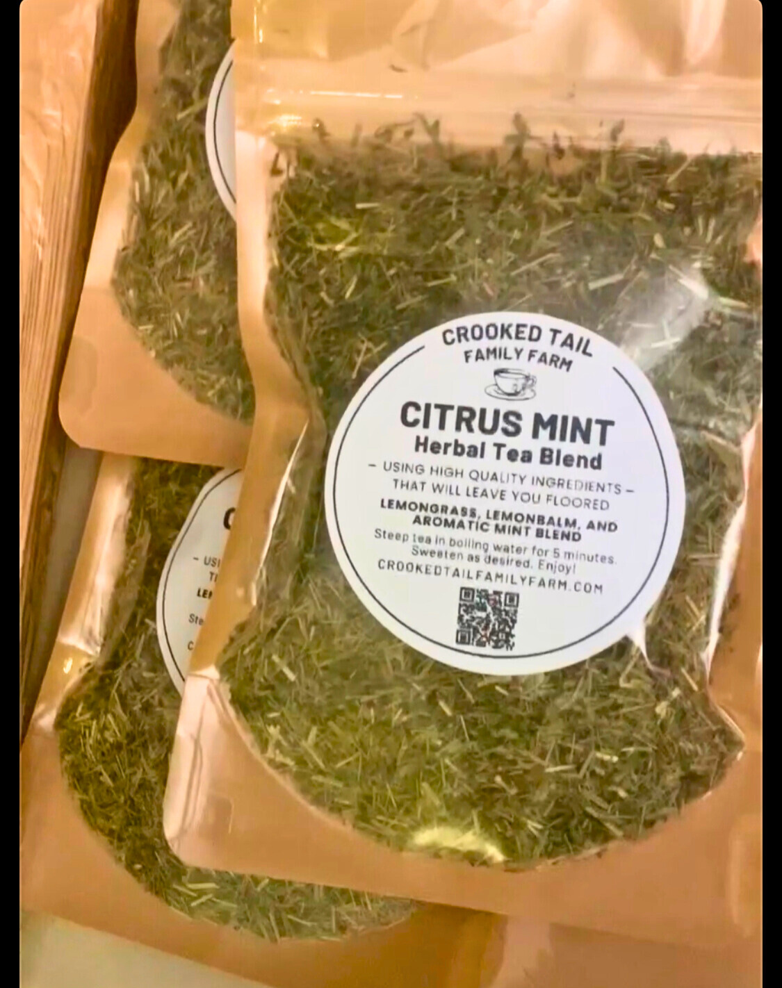 Cranberry Spice Herbal Tea — Crooked Tail Family Farm