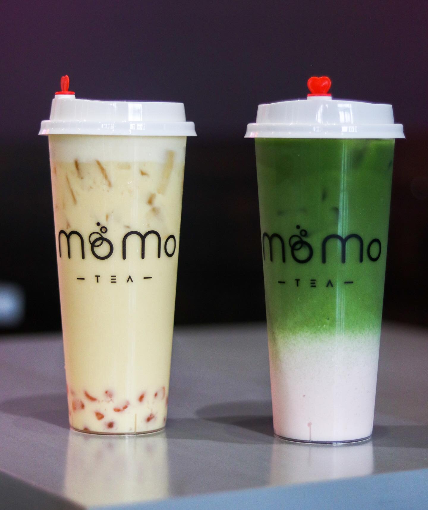 Do you prefer fruit milk teas 🥭 or floral milk teas? 🍵

Open 11-7PM daily; we are closed on Tuesday&rsquo;s.
&bull;
&bull;
&bull;
&bull;
#momotea #momoteabr #batonrougefoodies #mochinutbr #roselatte #rosematchalatte #rosematcha #matchalovers  #bato