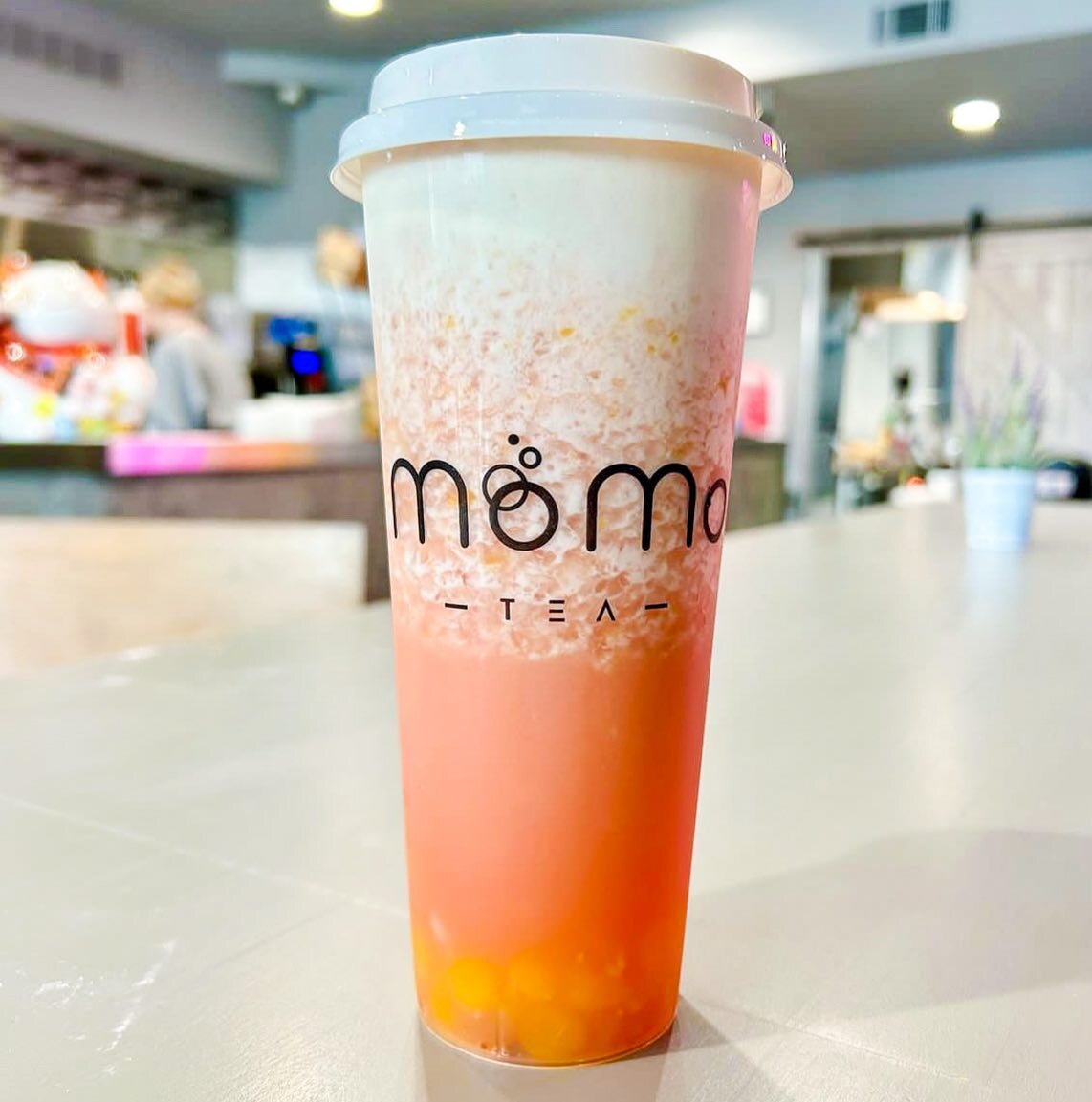 &ldquo;One of my go-to drinks when I go to @momotea_br ! It&rsquo;s sweet, fruity, refreshing and delicious! I rarely get lychee when I go to boba shops because they taste too overwhelmingly sweet and syrup-y. Momo&rsquo;s is the only one that I like