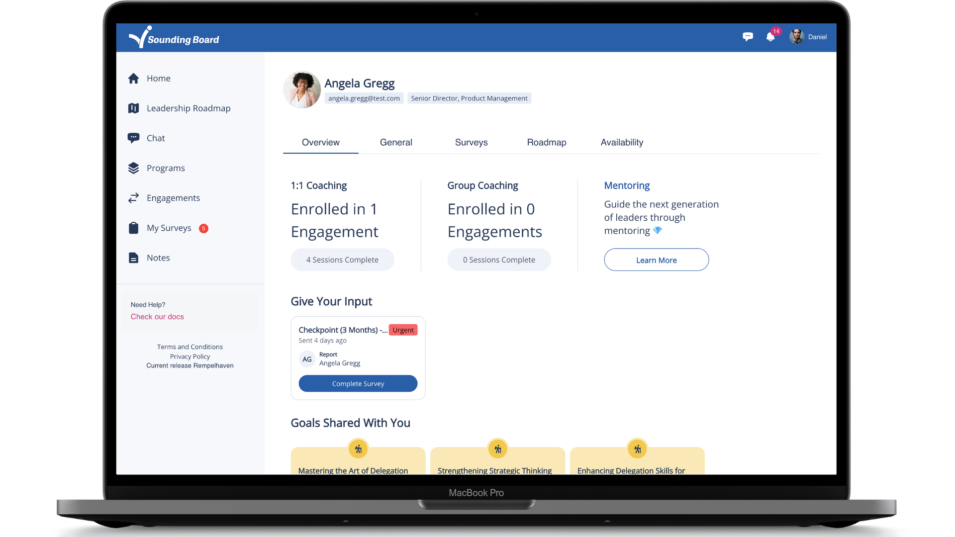 Manager’s Direct Report Overview