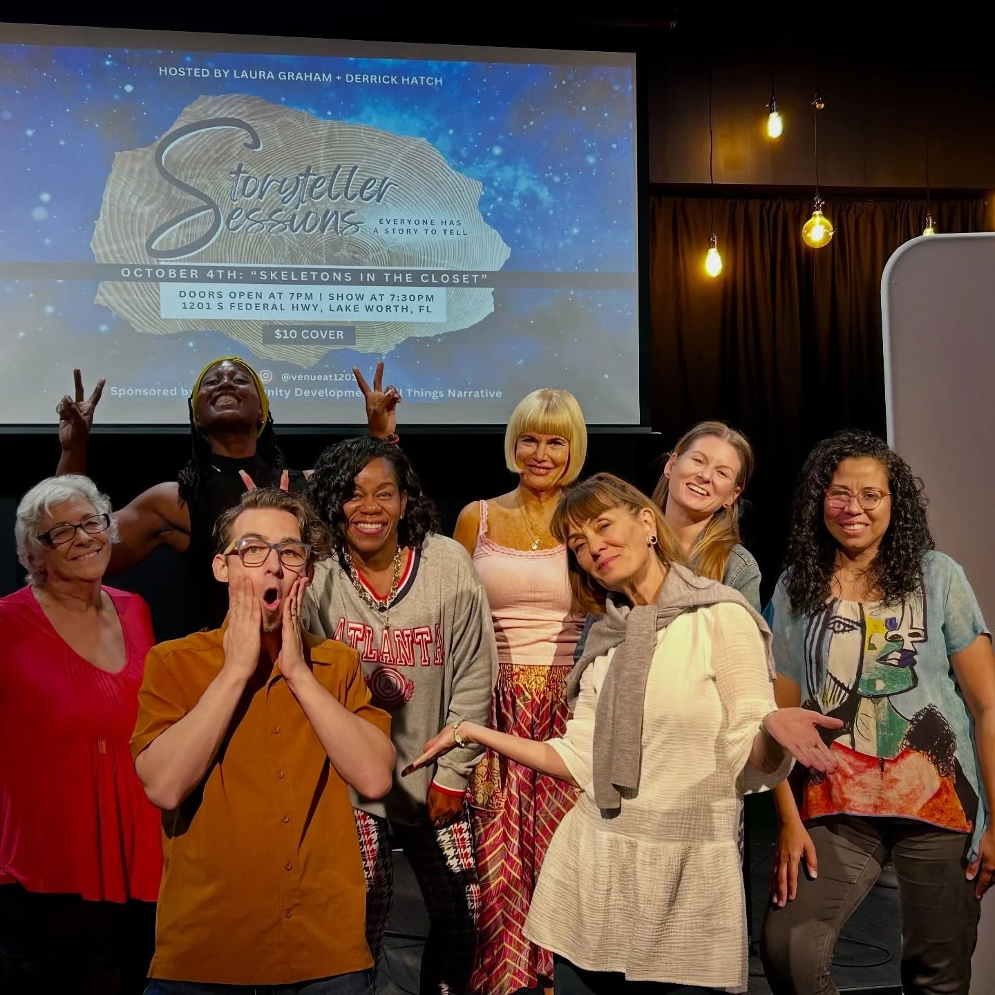 Getting on stage and telling your story takes courage. But sharing publicly about your #skeletonsinthecloset takes things to a whole other level, and what&rsquo;s exactly what these #storytellers did last night!

What an incredible night of moving, c