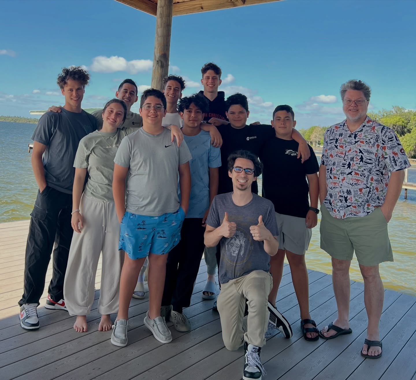 What an incredible weekend we had at our annual #youthretreat @thebridgepb 

Our theme was #furtherupandfurtherin where students were challenged to think about what it means to go deeper into #stories #thebible and our own lives. 

We also had a fun-