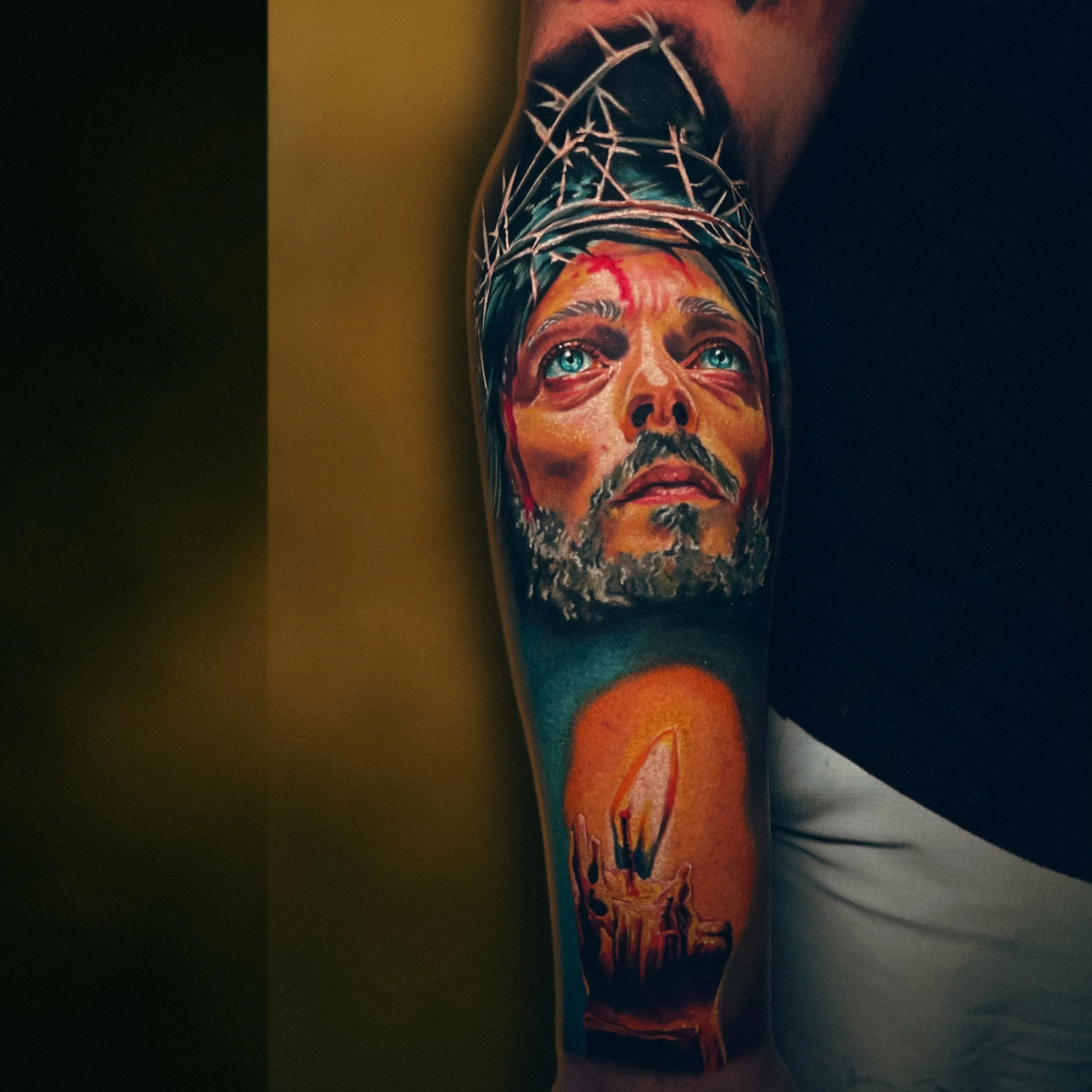 Color Realism Jesus Tattoo.JPG