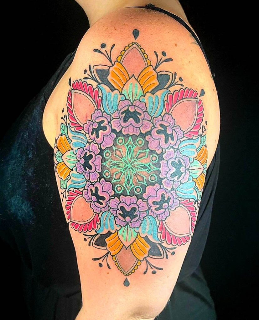 Pink, teal, and black mandala flower art, Mandala Designs Drawing Zentangle  Coloring book, bat mandala tattoo transparent background PNG clipart |  HiClipart