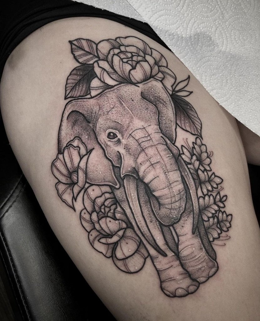 15 Perfect Dotwork Tattoo Designs for Women and Men