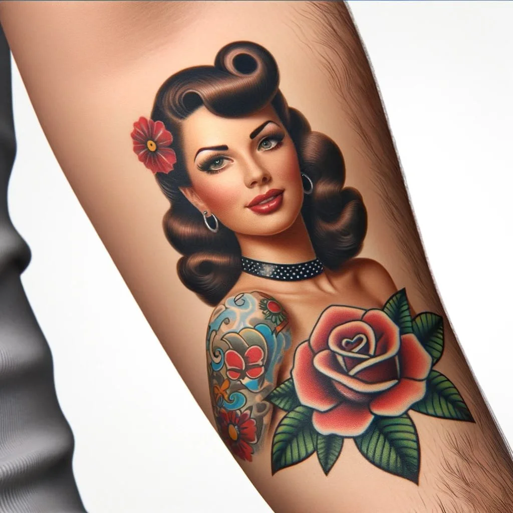 Pinup Tattoos: Beauty & Rebellion in Ink | Certified Tattoo — Certified ...