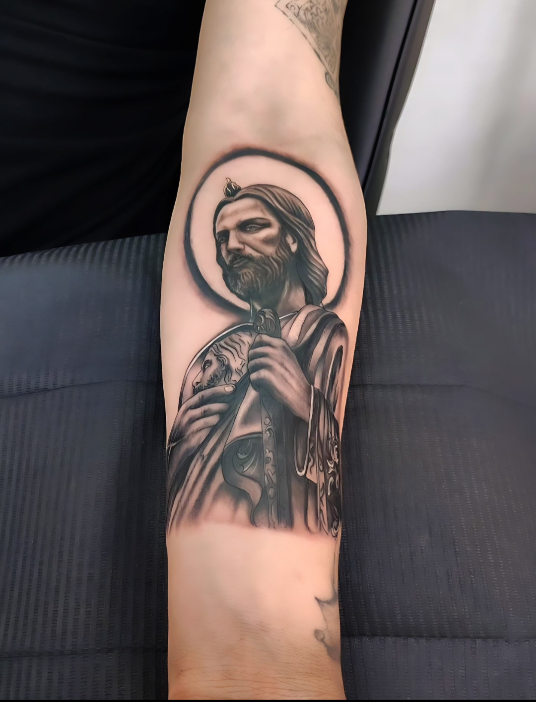 Jesus with Halo Tattoo.png