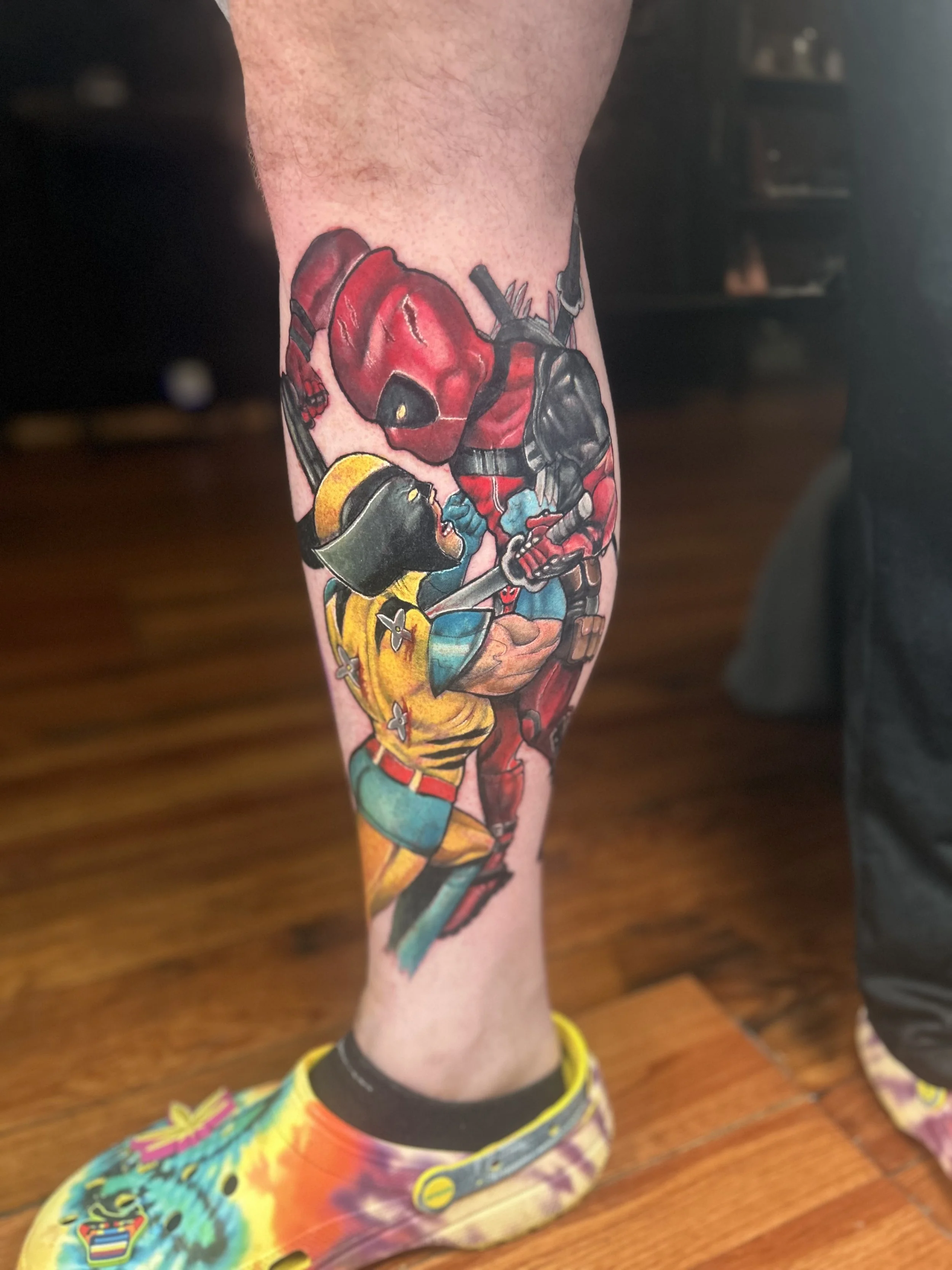 Wolverine and Deadpool Color Tattoo.jpeg