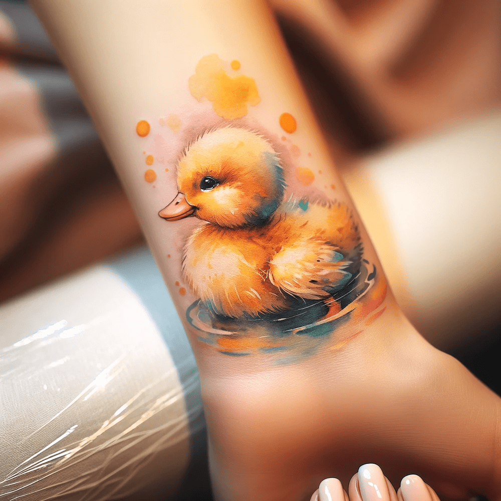 Quack-Tastic Style: Ducky Tattoos in the World of Fashion — Certified ...