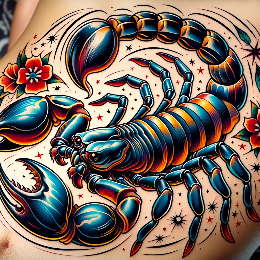 Best Scorpion Tattoo Design of All Time inked by Black Poison Tattoos