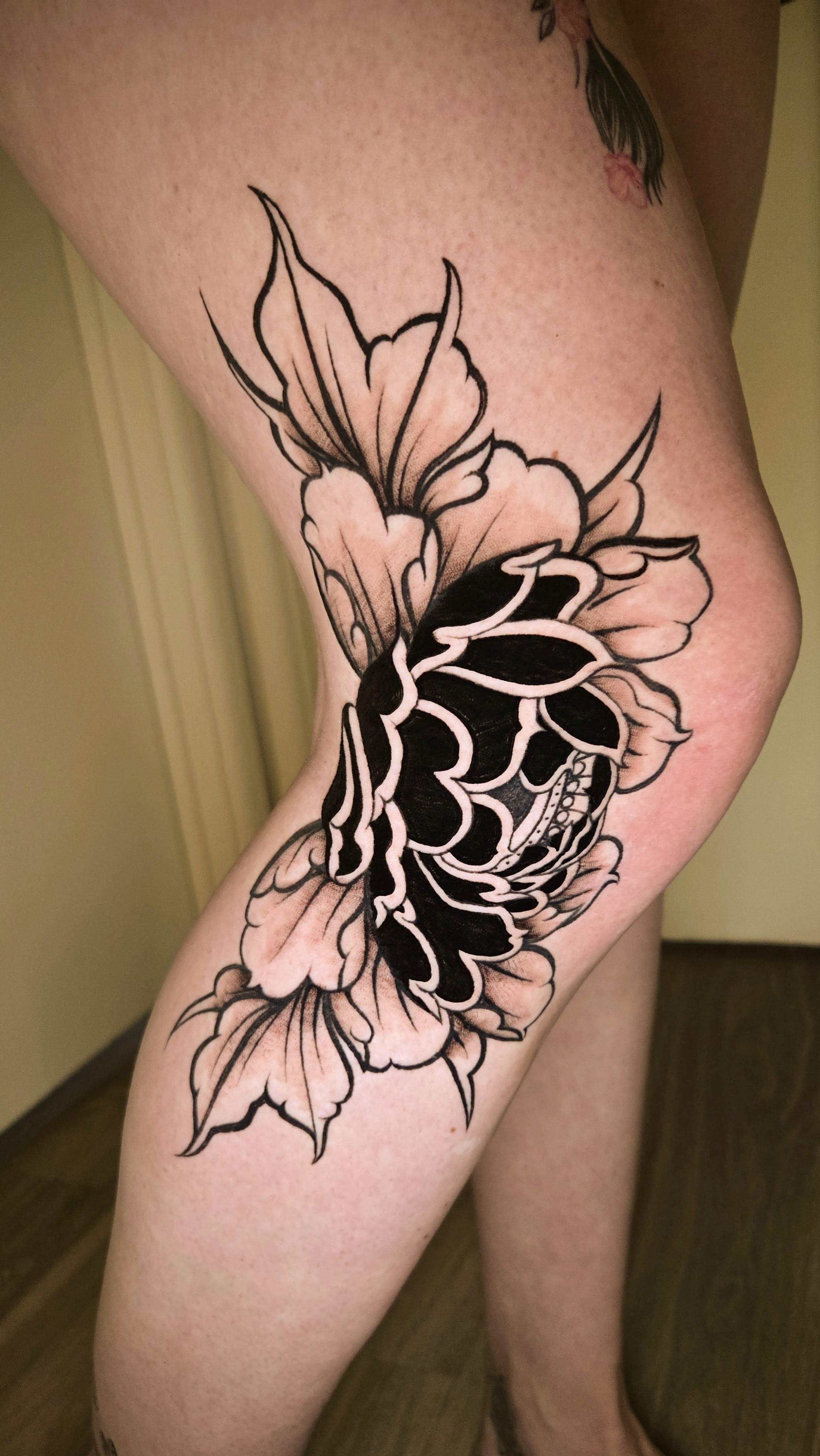 Black Work Tattoo