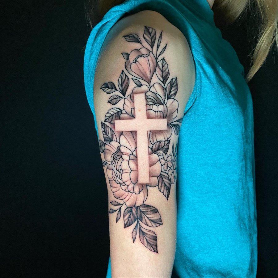 16 Beautiful Negative Space Tattoos to Inspire Your Next Ink