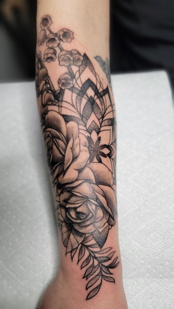 Illustrative Rose and Geometric Tattoo.jpg