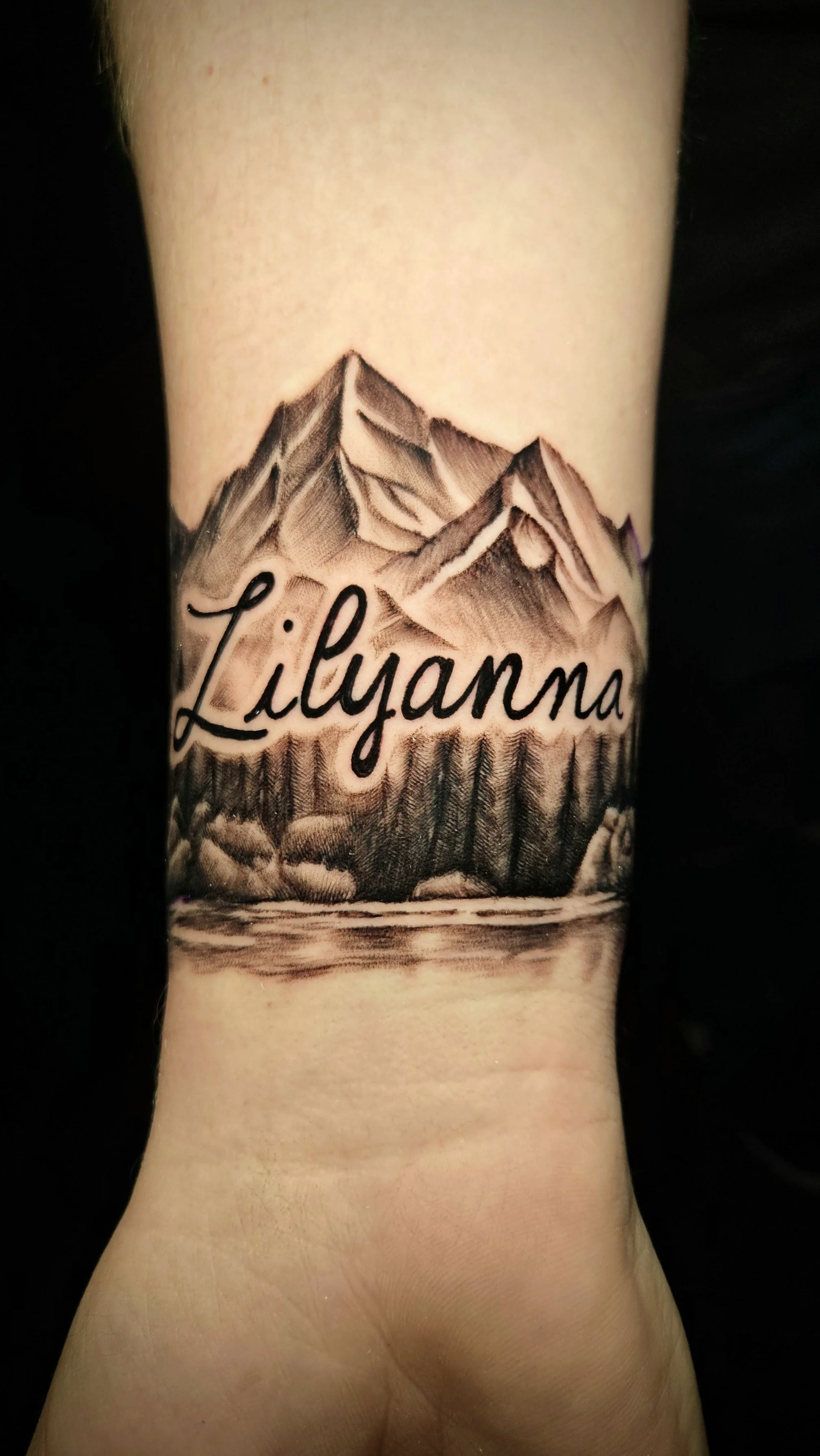 Black and Grey Tattoo