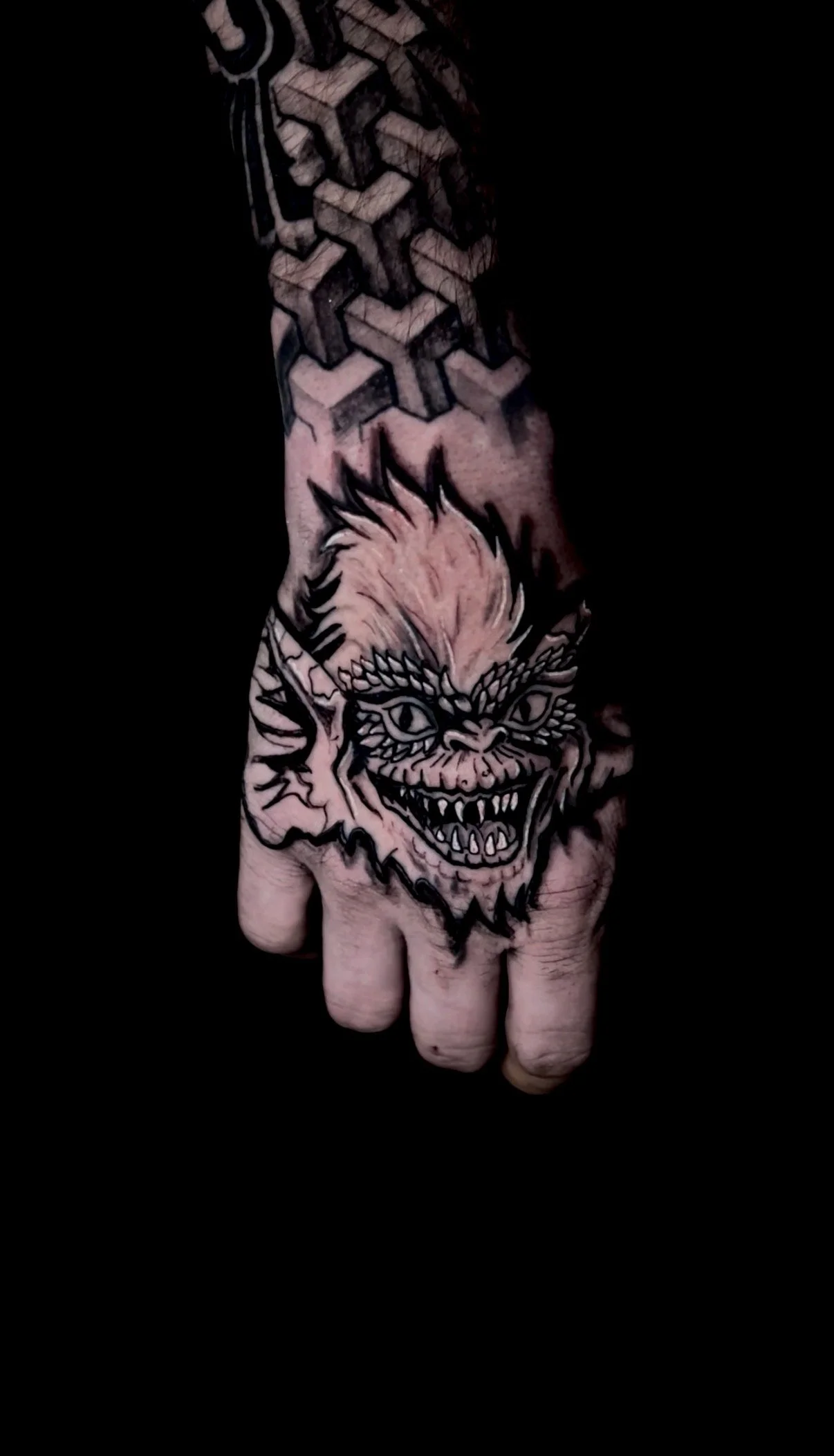 Blackwork, Cybersigilism Tattoo