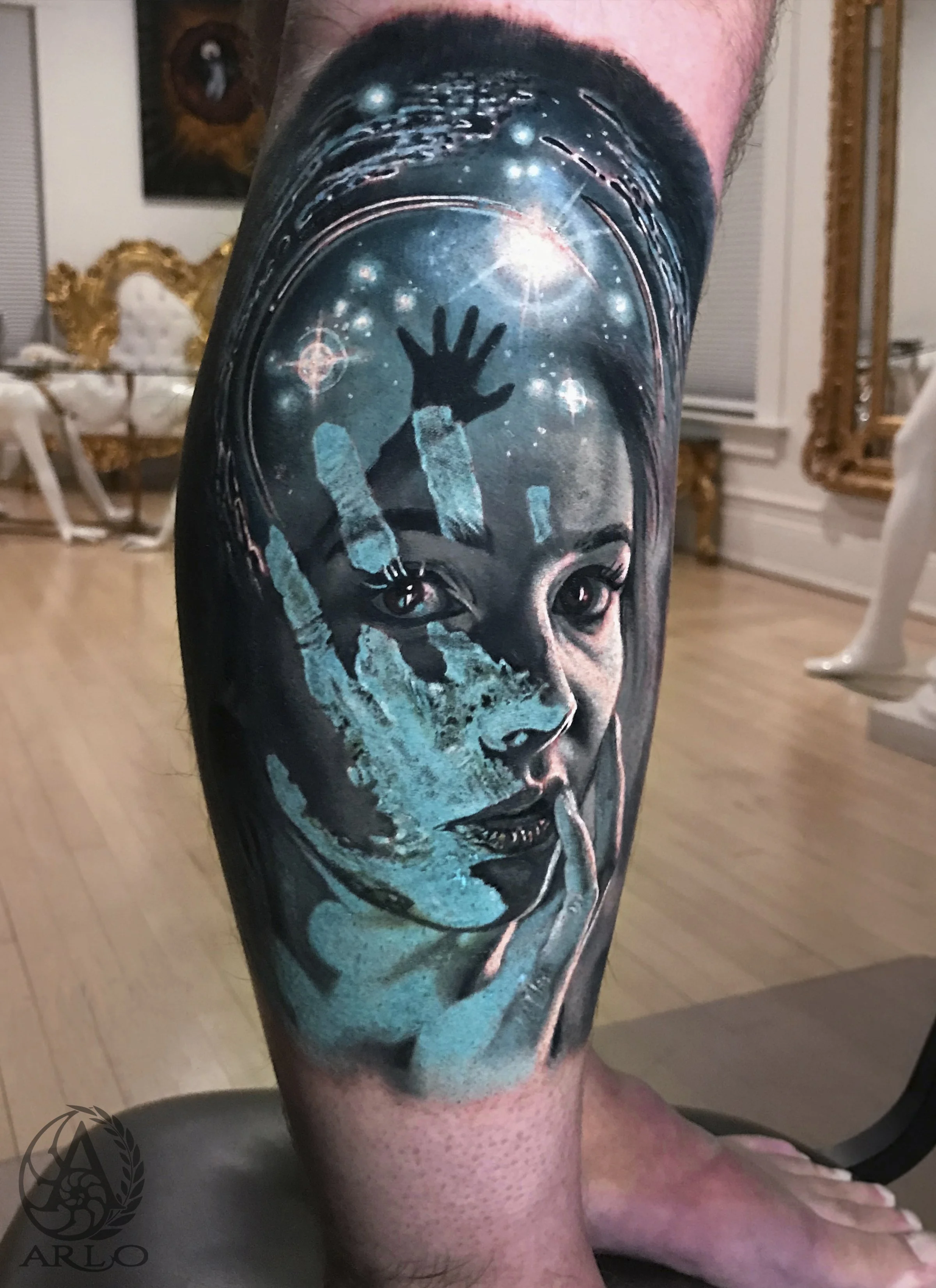 Arlo DiCristina HandFace Tattoo.jpg