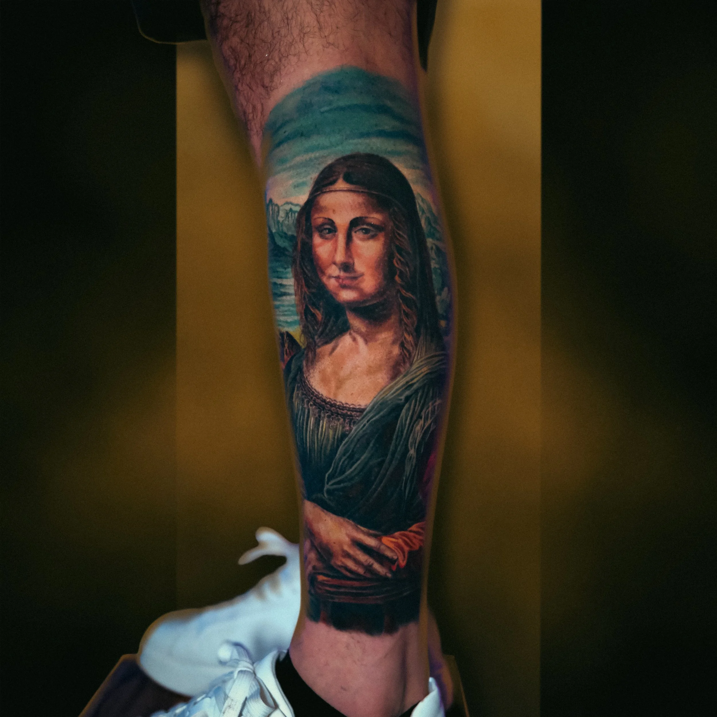 Color Realism Mona Lisa Tattoo.JPG