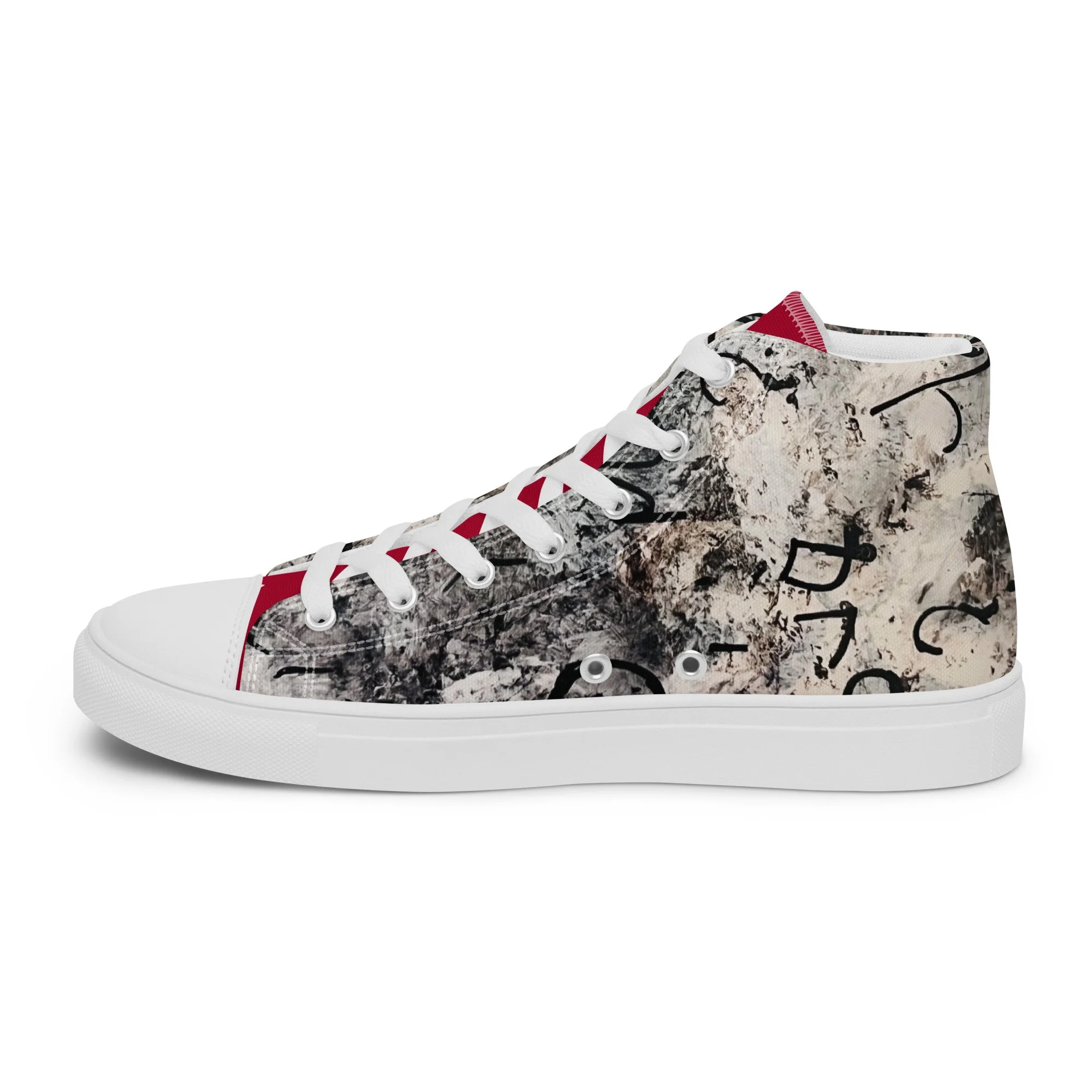 Inkstorm graffiti high-top sneaker from the KJD Graf-feet-i collection - bold street-art style with free shipping and Afterpay