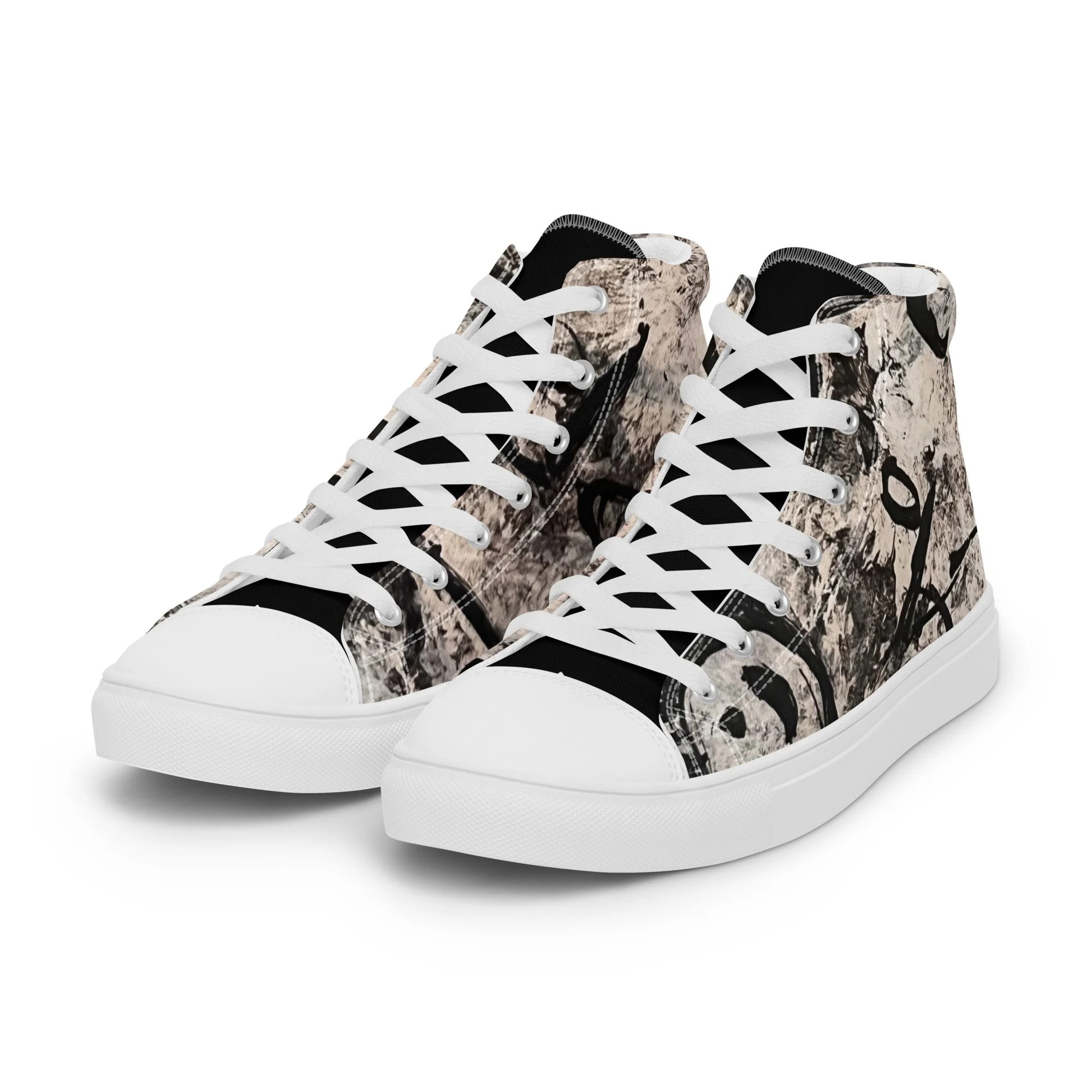 Inkstrike graffiti high-top sneaker from the KJD Graf-feet-i collection - bold street-art style with free shipping and Afterpay