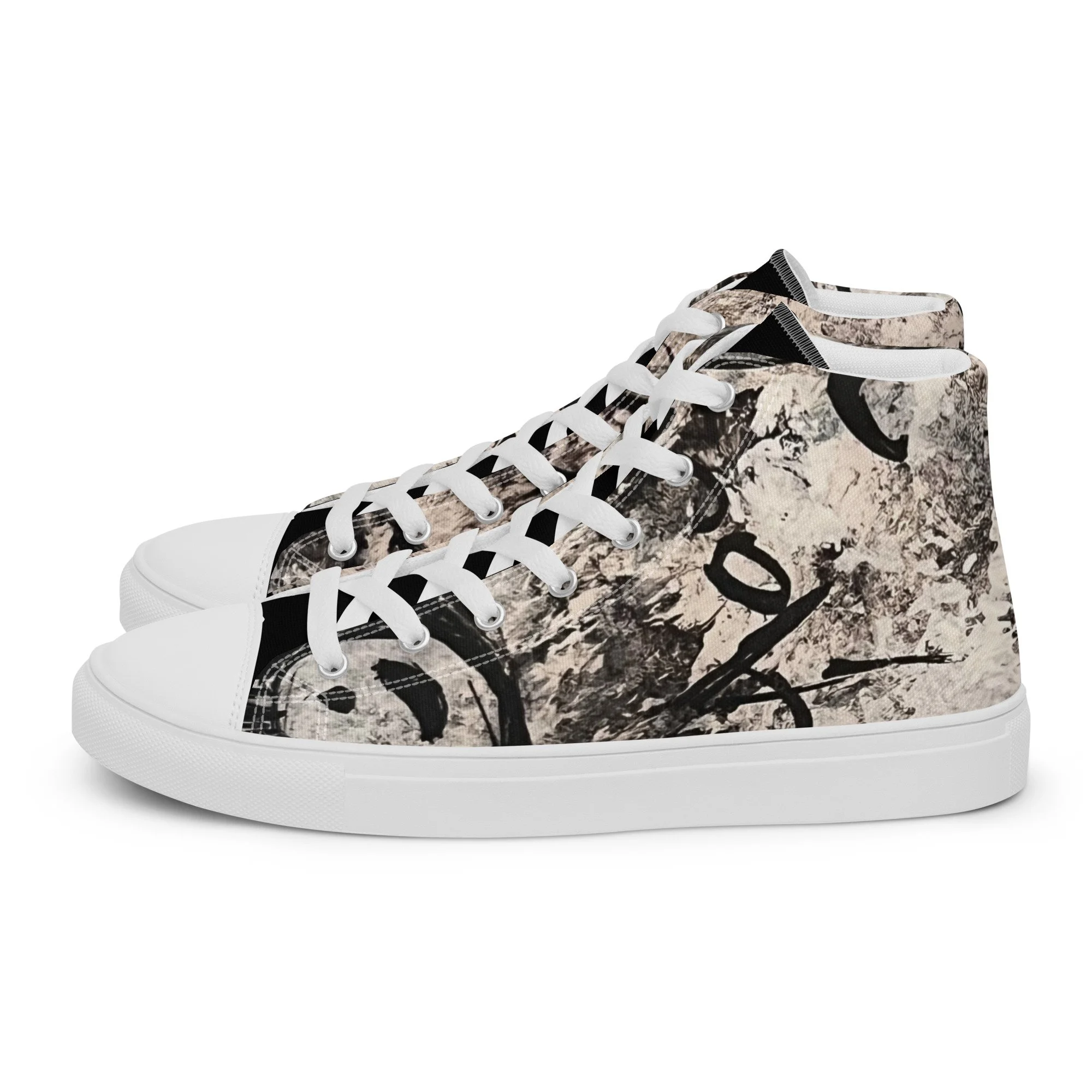 Inkstrike graffiti high-top sneaker from the KJD Graf-feet-i collection - bold street-art style with free shipping and Afterpay