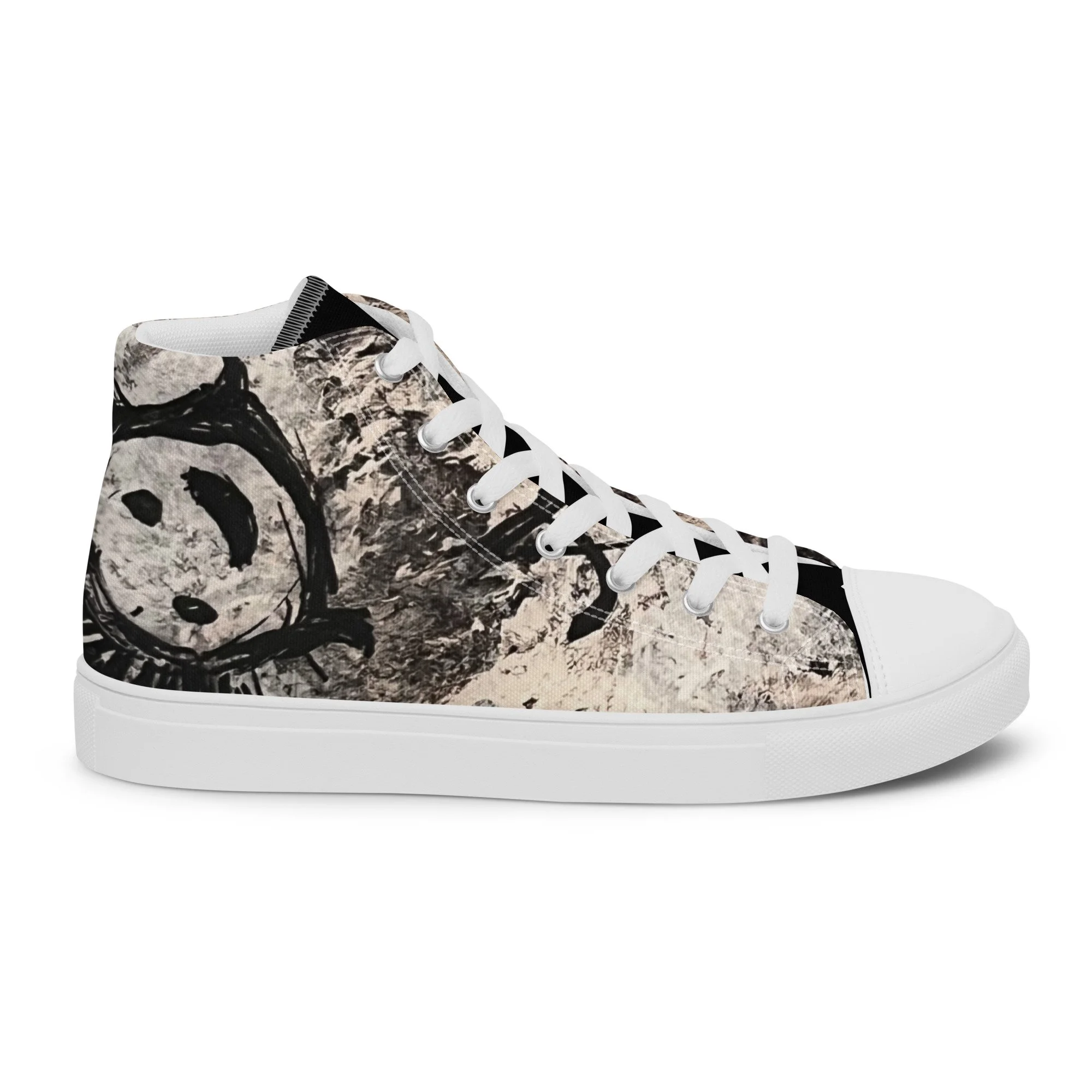 Inkstrike graffiti high-top sneaker from the KJD Graf-feet-i collection - bold street-art style with free shipping and Afterpay