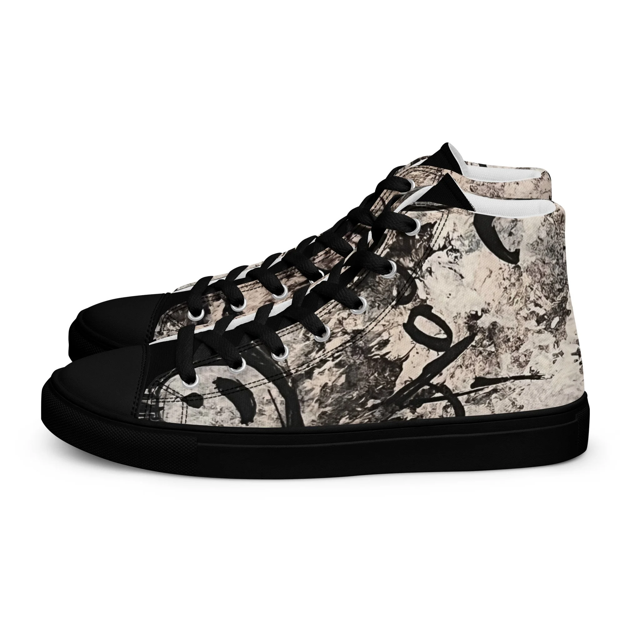 Inkstrike graffiti high-top sneaker from the KJD Graf-feet-i collection - bold street-art style with free shipping and Afterpay