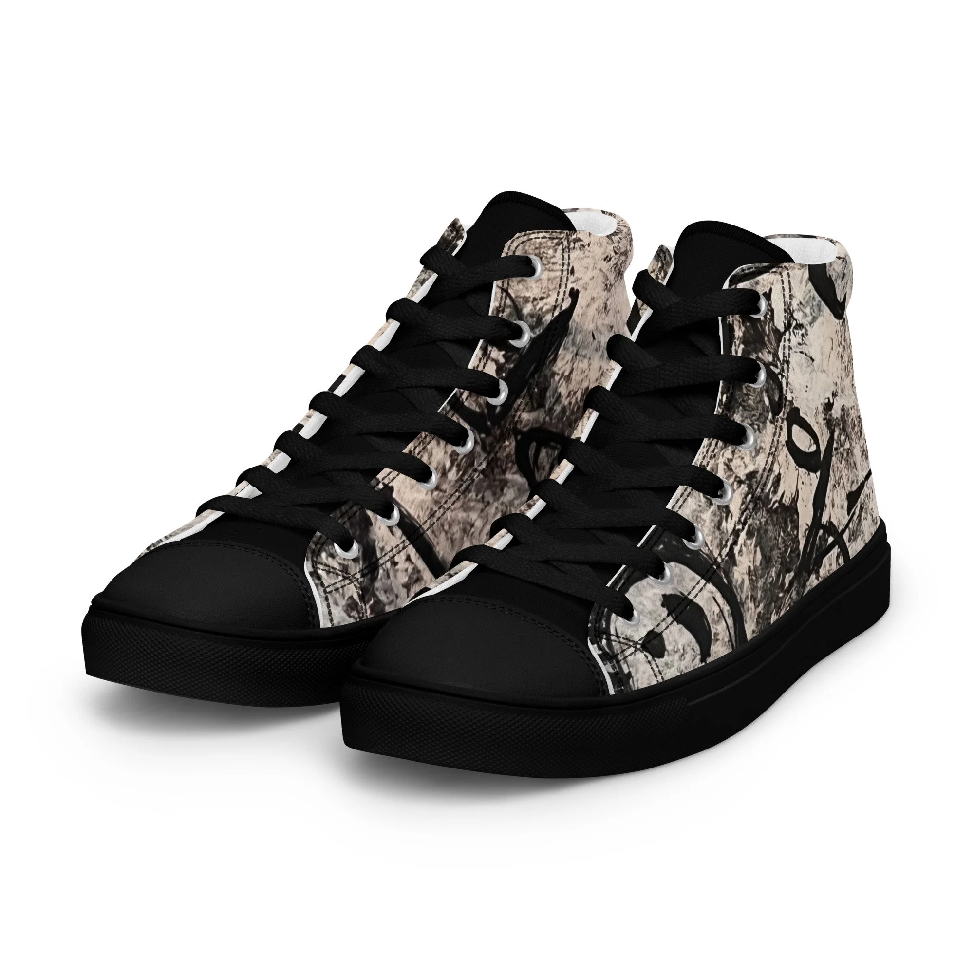 Inkstrike graffiti high-top sneaker from the KJD Graf-feet-i collection - bold street-art style with free shipping and Afterpay