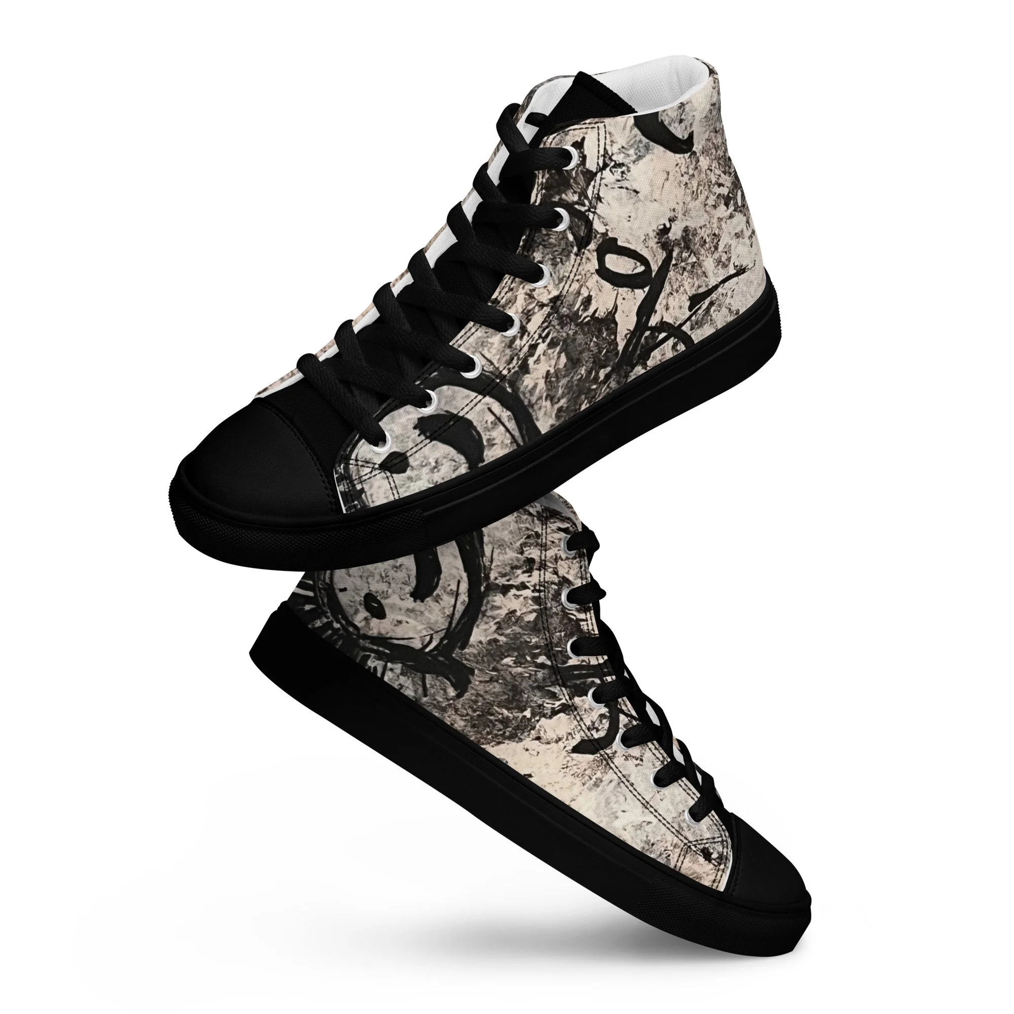 Inkstrike graffiti high-top sneaker from the KJD Graf-feet-i collection - bold street-art style with free shipping and Afterpay