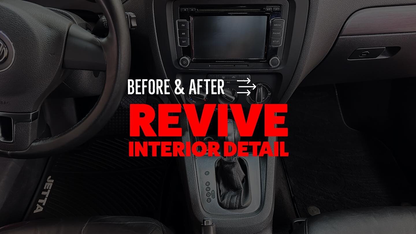 💌 💐 Mother&rsquo;s Day Gift Idea: Give the gift of a clean and comfortable vehicle with our Interior Detail packages ❣️ Check out the before and after on this Jetta 🤩

Our Revive Detail package is perfect for a thorough detail giving a total refre