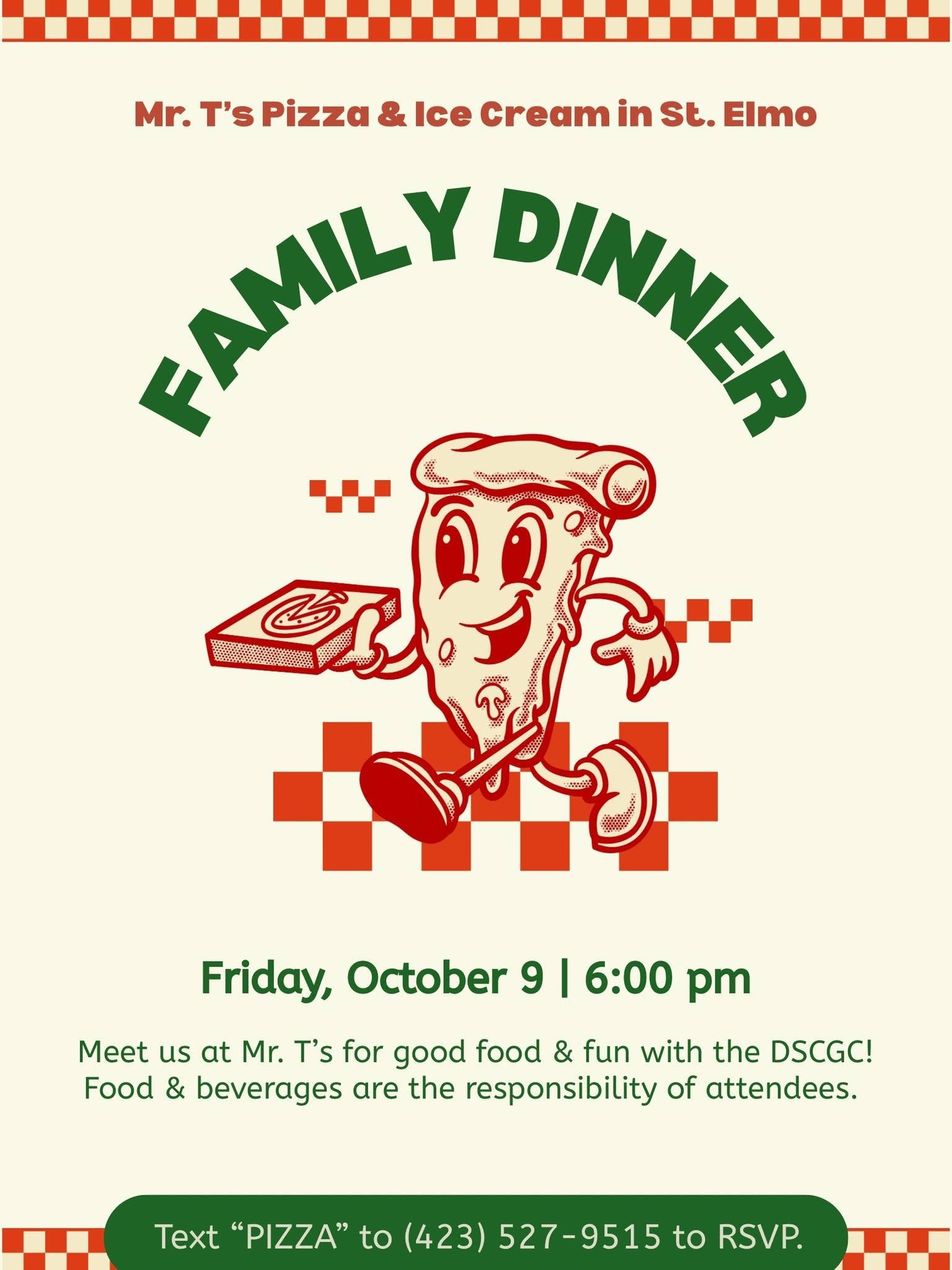DSCGC Family Dinner