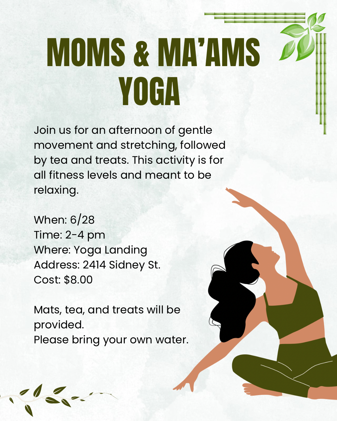 Moms & Ma'ams Yoga