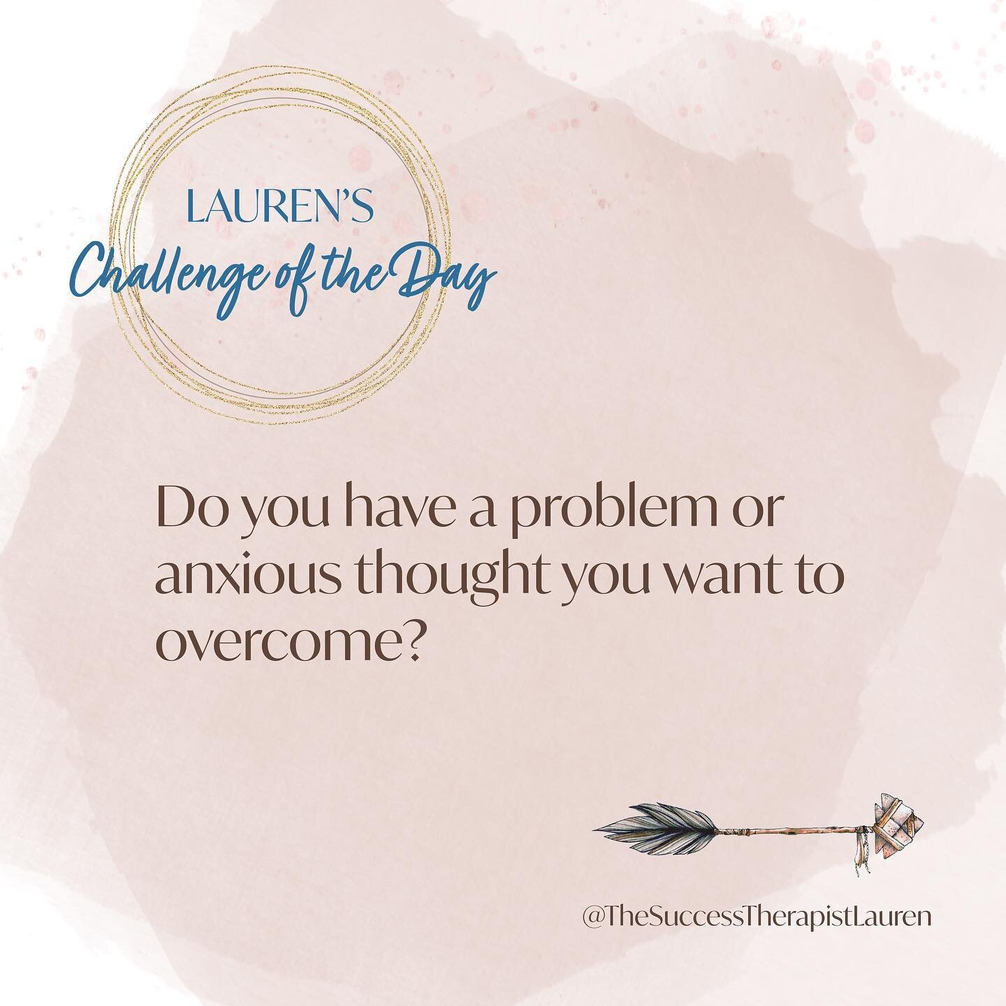 Today&rsquo;s challenge asks you to consider the idea that your problems might actually be working FOR you instead of against you. 
.
.
.
.
.
.
. 
.
#anxietyrelief #mentalhealth #success #holistichealth #therapy #wellnessjourney #adviceoftheday #psyc
