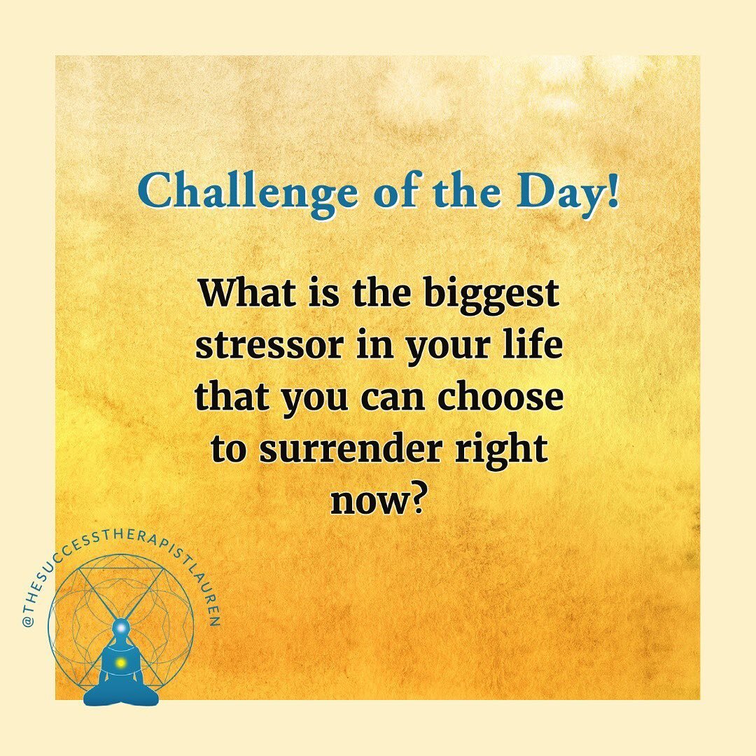 Daily Challenge! Remember that continually stressing on things is not only unproductive, but counterproductive to moving towards any sort of action plan. The more you build up the stress of a thing in your mind, the less you actually want to do it. 
