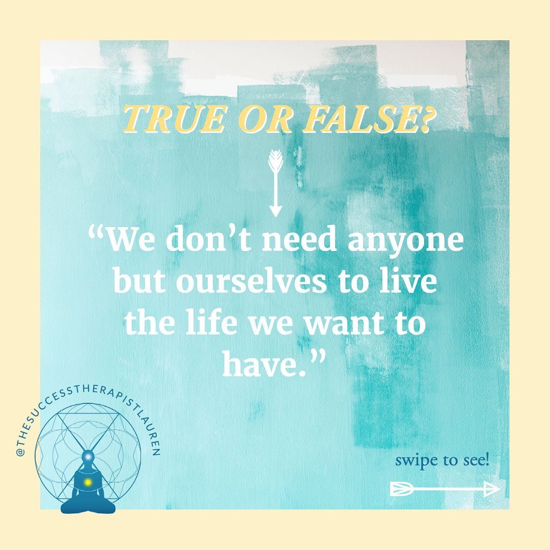 Do you think it&rsquo;s true or false? Comment and swipe right to find out! 
Love, The Success Therapist 💙
.
.
.
.
.
.
.
.
.
.
#anxietyrelief #psychotherapy #psychology #psychologyfacts #psychologyfact #psychologyquotes #psychologytips #psychologyti