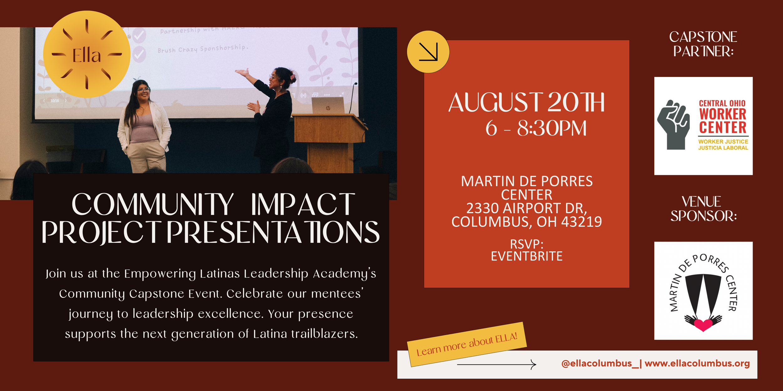 ELLA Community Impact Project Presentations