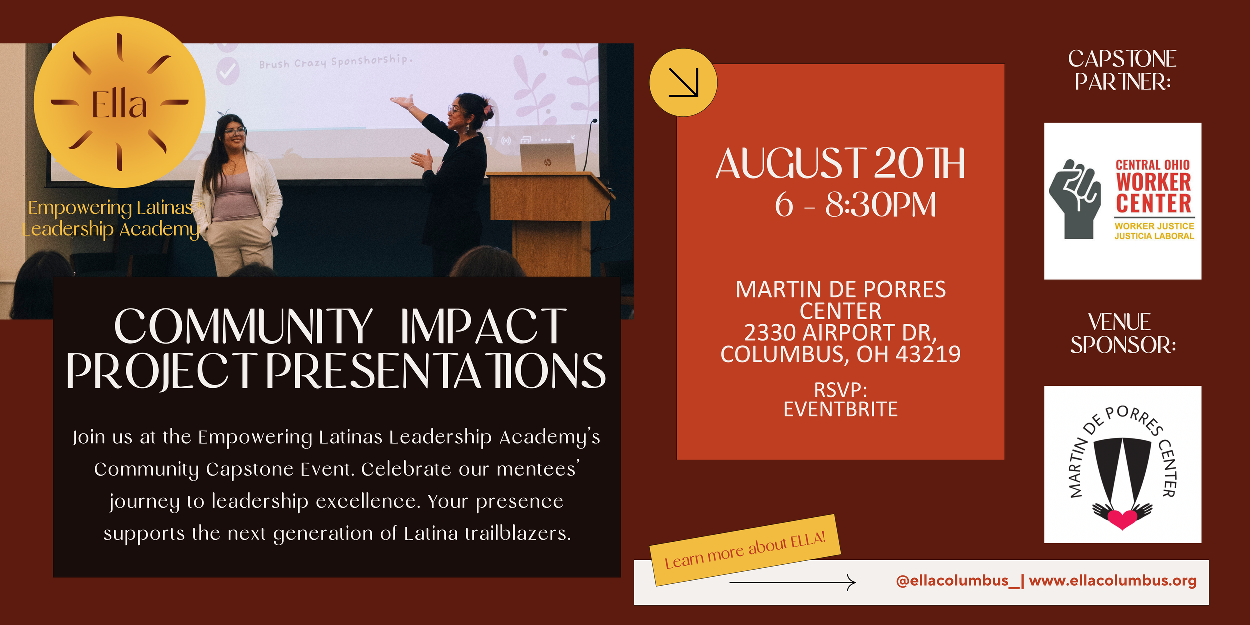 ELLA Community Impact Project Presentations