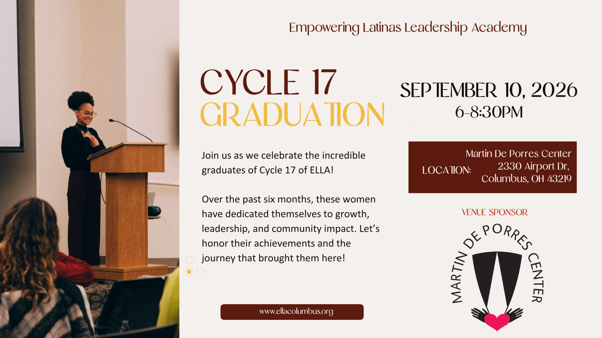 ELLA Cycle 17 Graduation