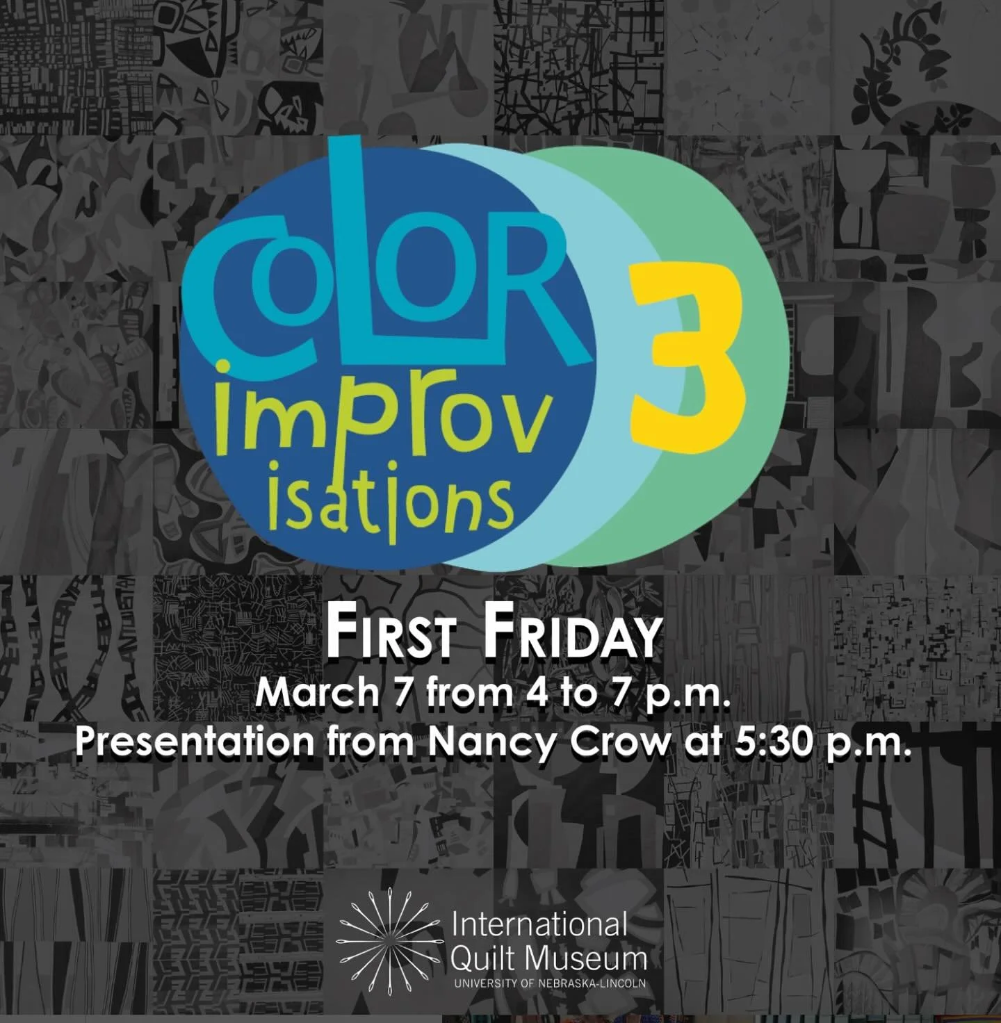 Heading to Lincoln, Nebraska for the opening of Color Improvisations 3! Check out the website https://www.colorimprov3.com. My work Epoch #1 and Epoch #3 will be showing along with work from other artists from around the world. @internationalquiltmus