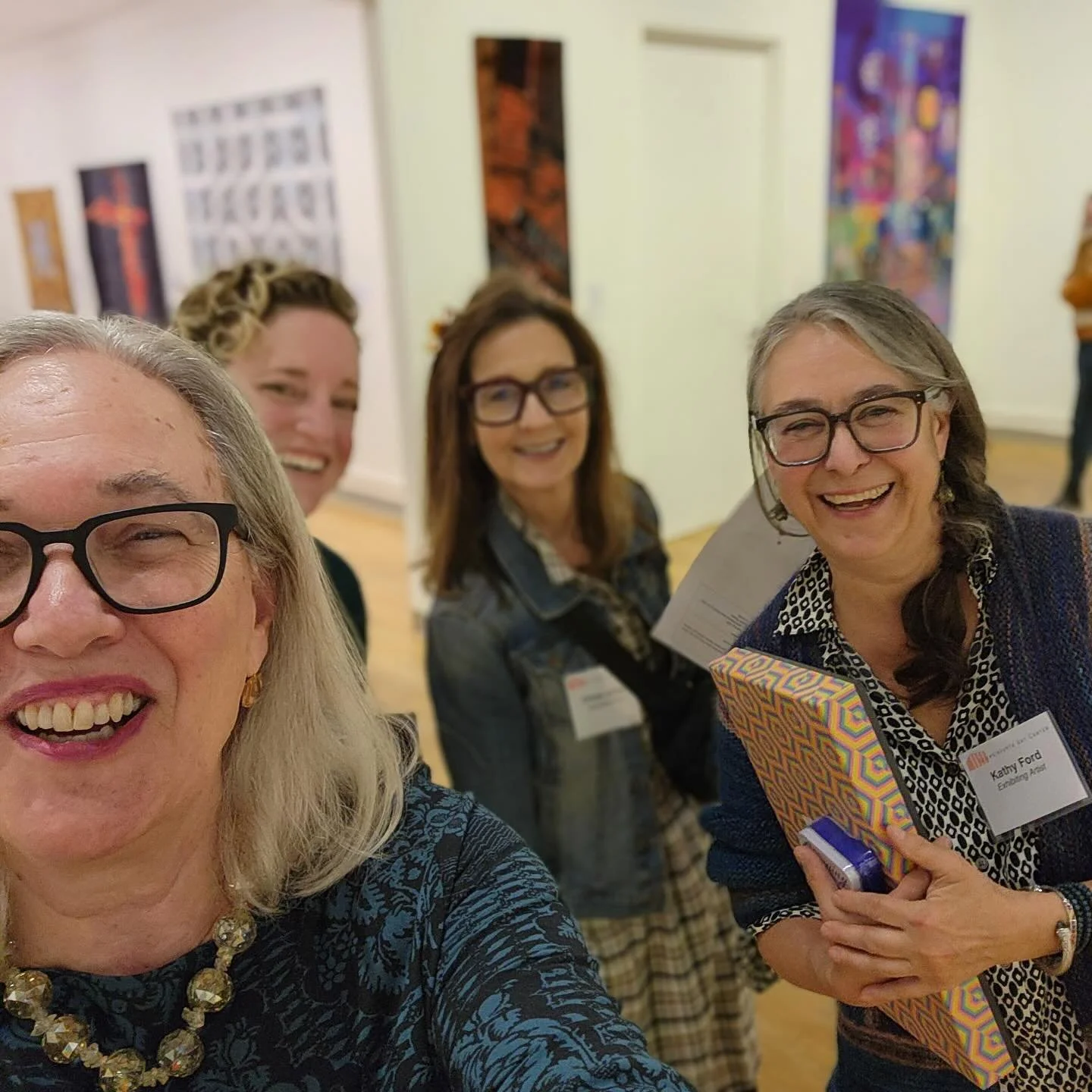 It was a great opening @schweinfurthart center last night!  What an honor to be in the company of these amazing artists!  Congratulations to all!